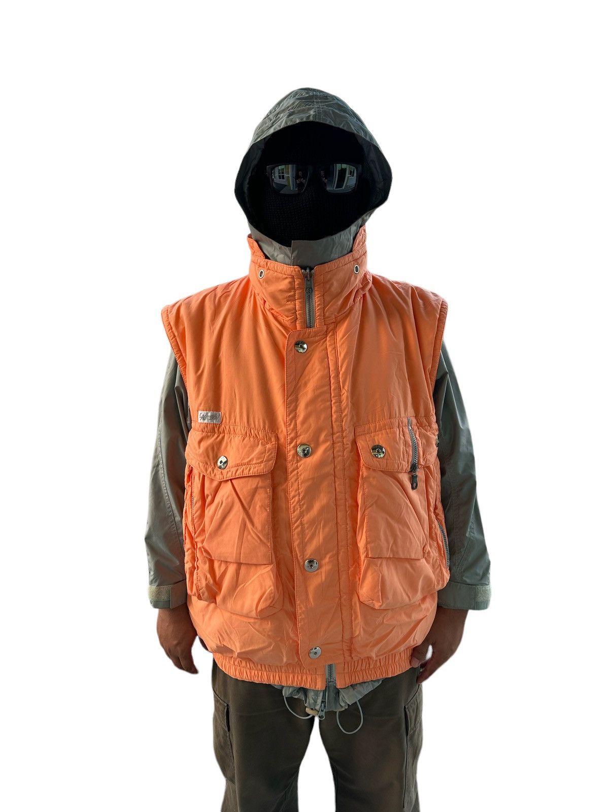 Gear for Sports 90’s L’AGRESSION Reversible Survival Multipocket Warmer Vest Size US M / EU 48-50 / 2 - 1 Thumbnail