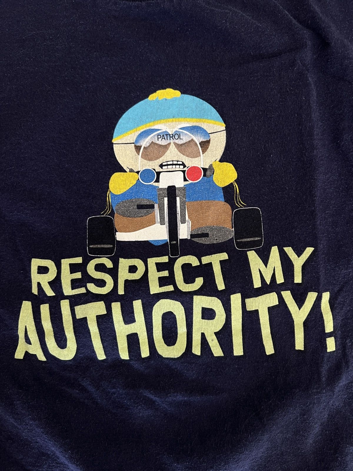 Delta Cartman South Park respect authority Cartoon Tv XL 90s Y2K Size US XL / EU 56 / 4 - 2 Thumbnail
