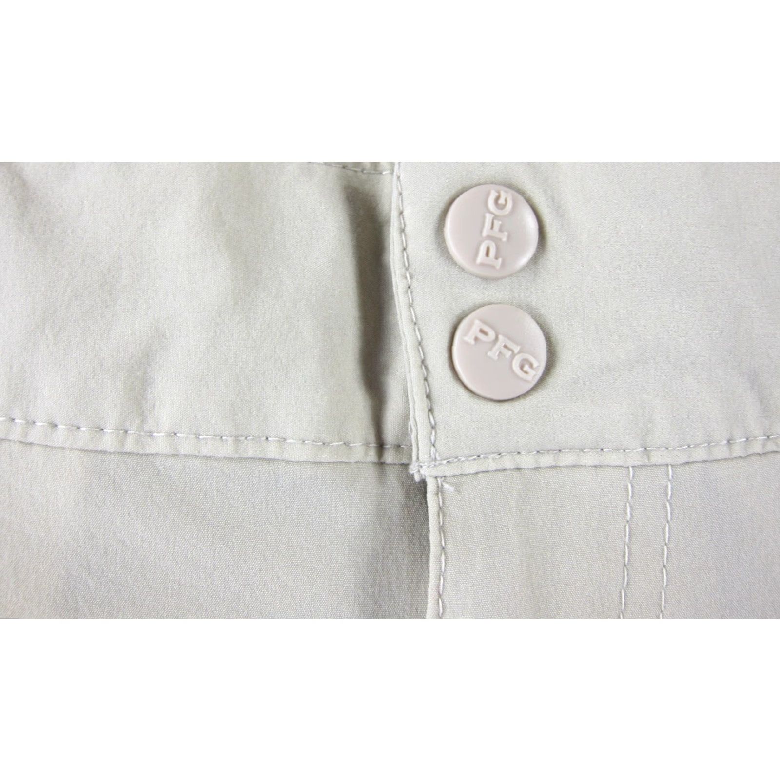 Vintage Columbia PFG Nylon Stretch Beige Brown Lightweight Hike Travel Packable Shorts S Women Beige Nylon Stretch Lightweight Hiking 4 Size 28" / US 6 / IT 42 - 4 Thumbnail