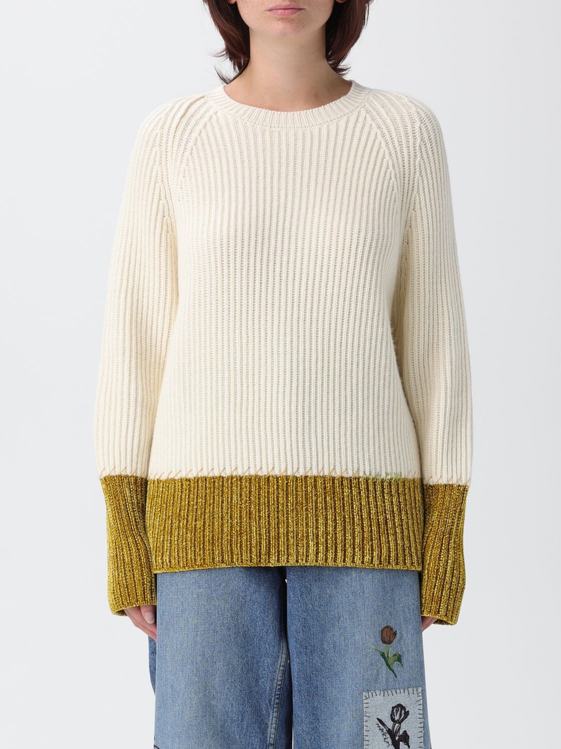 Marni Marni Sweater Woman Pearl Size S / US 4 / IT 40 - 1 Thumbnail