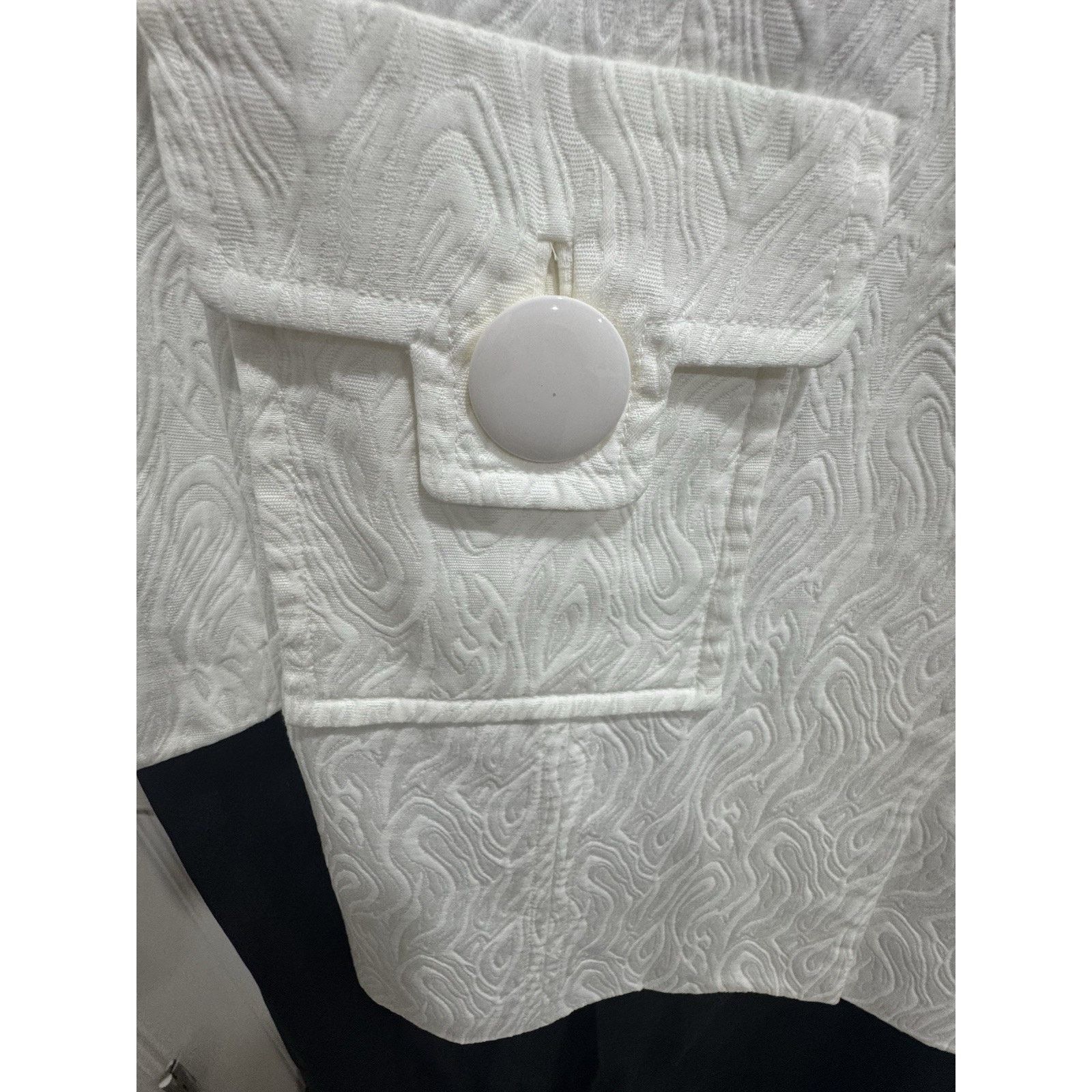 MILLY Milly of New York White Coat Size 6, minimalist Size M / US 6-8 / IT 42-44 - 4 Thumbnail