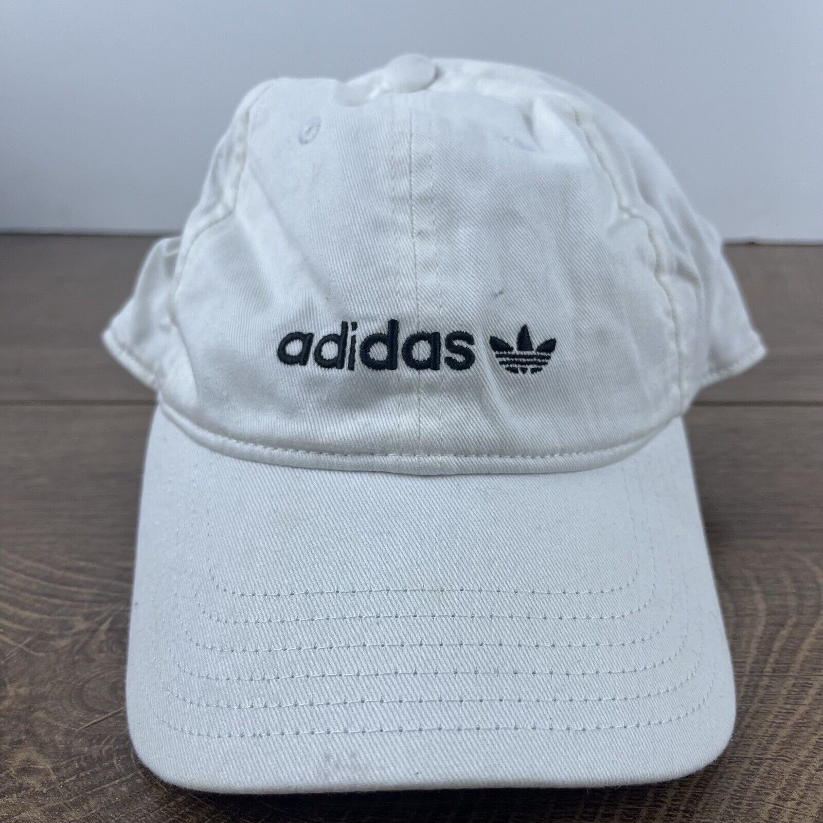 Adidas Adidas Hat Adidas Adjustable Hat White Adjustable Hat White Size ONE SIZE - 3 Thumbnail