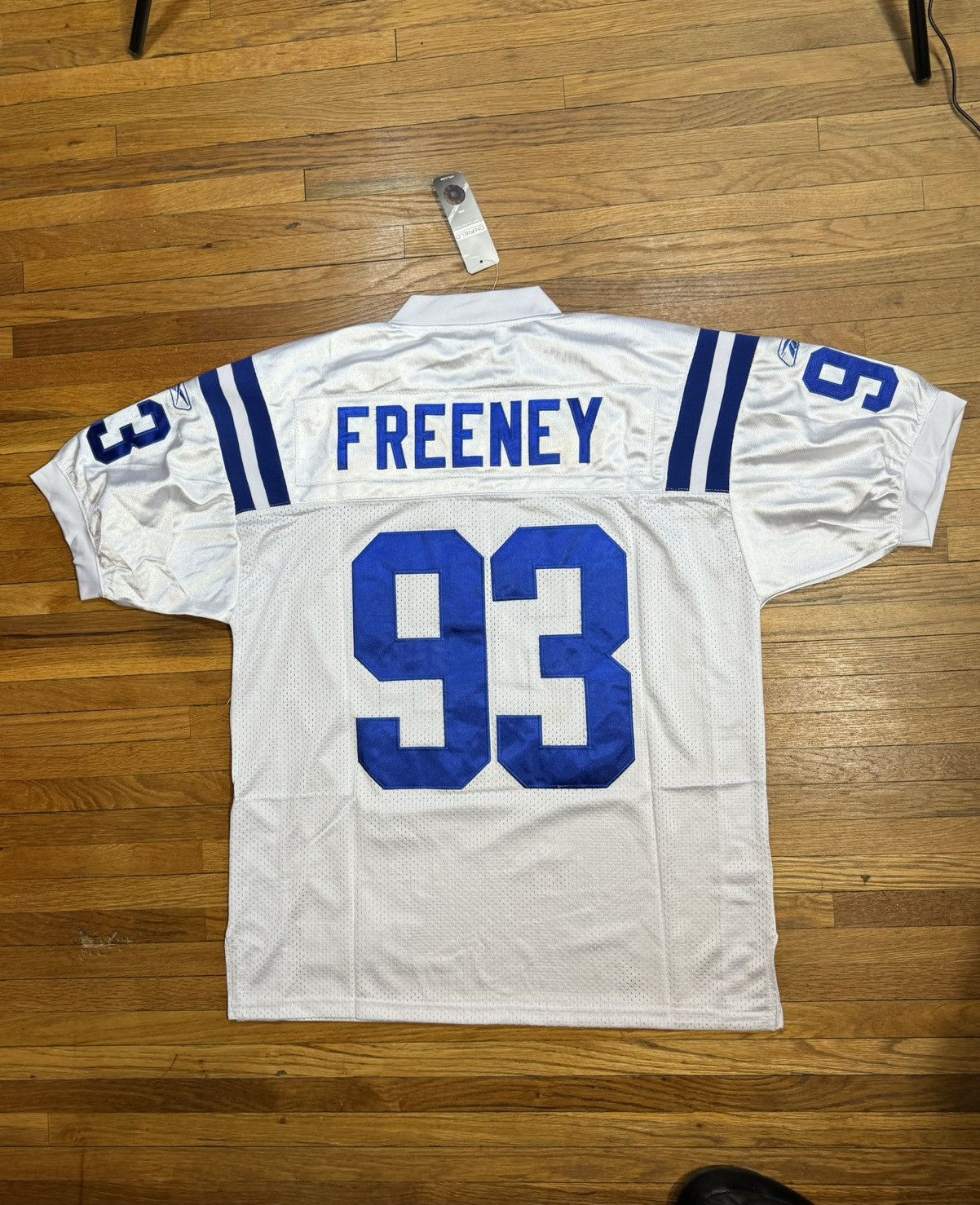 NFL × Vintage Dwight Freeney Reebok NFL Jersey Indianapolis Colts White Size US L / EU 52-54 / 3 - 2 Thumbnail