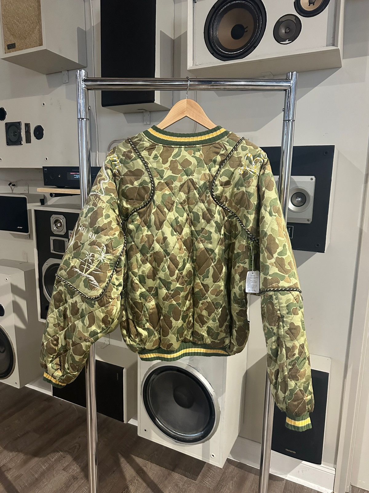 Kapital Kapital Camo Map Bomber Jacket Size 3 Size US L / EU 52-54 / 3 - 2 Thumbnail