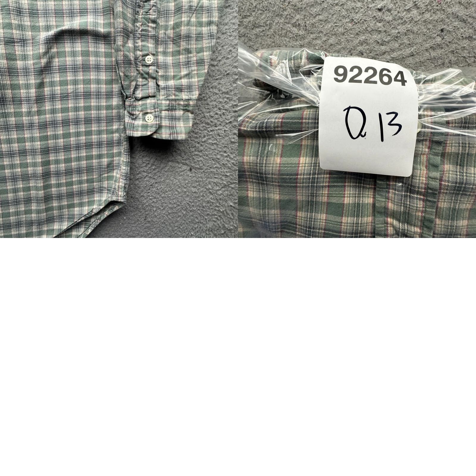 Ralph Lauren Ralph Lauren Blake Button Down Shirt Mens XL Long Sleeve Plaid Green Pony Size US XL / EU 56 / 4 - 8 Thumbnail