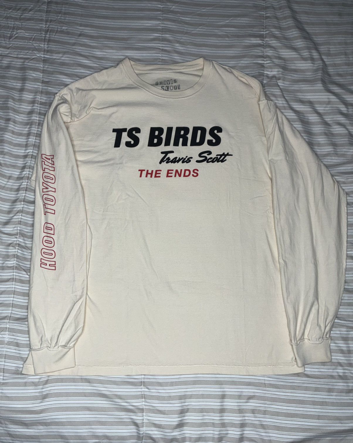 Travis Scott Travis Scott Hood Toyota Birds The Ends Long Sleeve Tee Size US XL / EU 56 / 4 - 4 Thumbnail