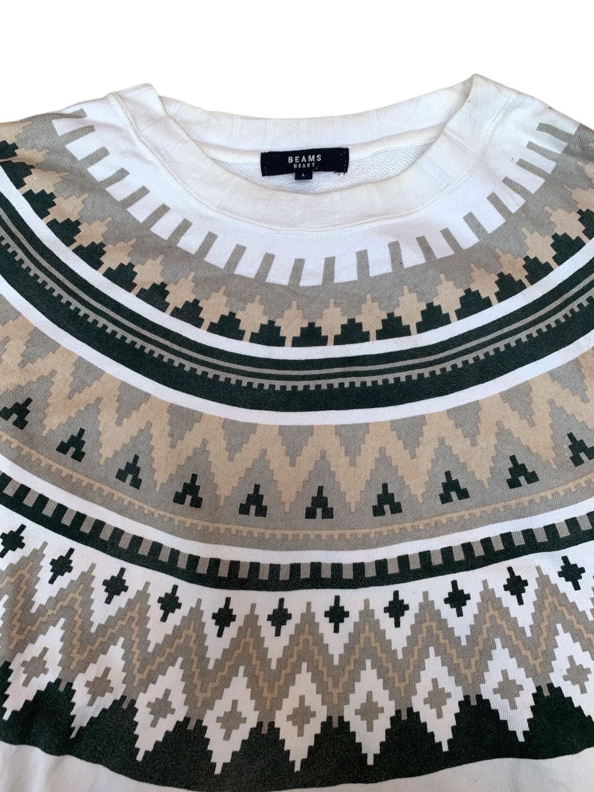 Beams Japan × Designer × Japanese Brand Beams heart oversize sweatshirt Size US M / EU 48-50 / 2 - 3 Thumbnail