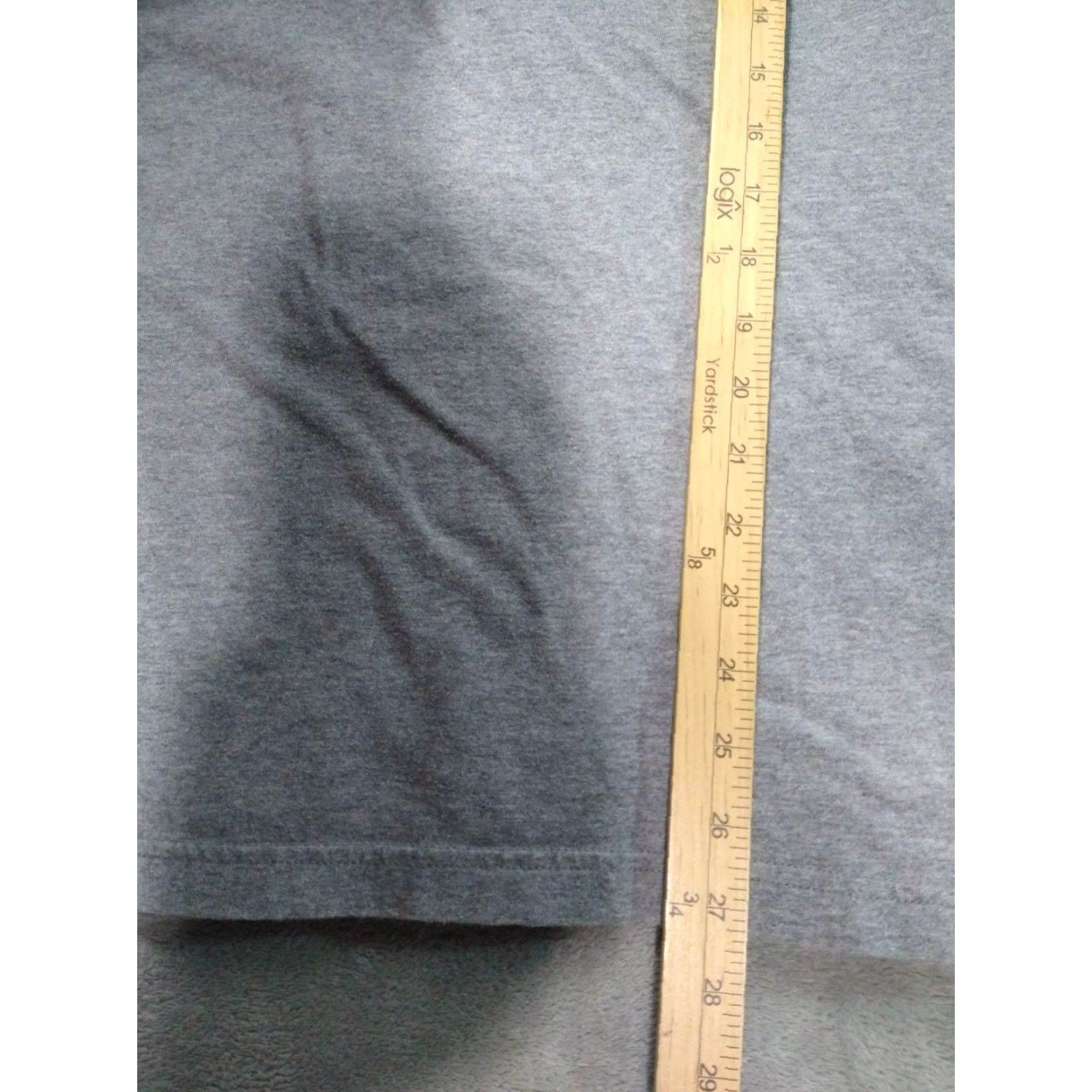 American Eagle Outfitters American Eagle Outfitters Shirt Mens Large Gray Henley Short Sleeve Cotton Knit Size US L / EU 52-54 / 3 - 3 Thumbnail