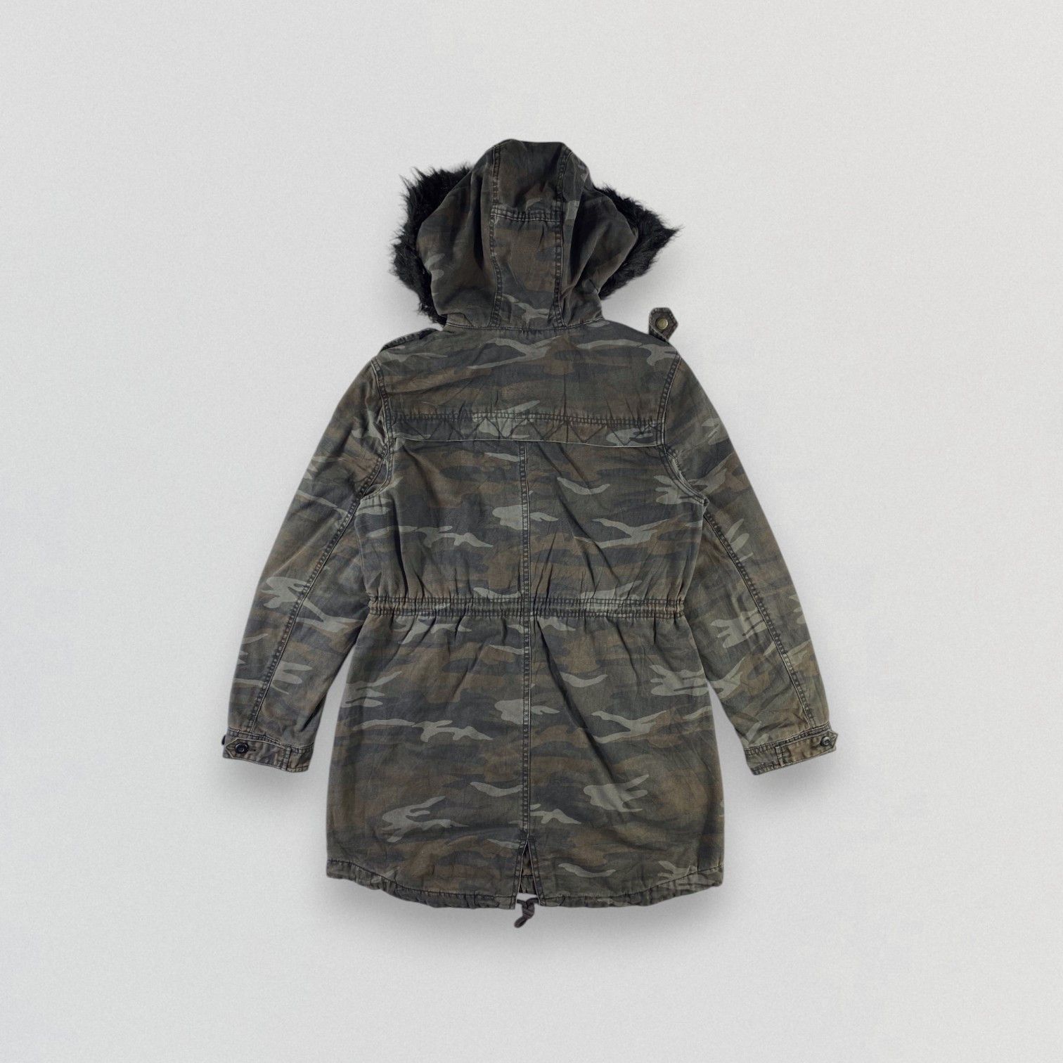 American Eagle Outfitters American Eagle Faux Fur Hooded Heavy Jacket Coat Parkas Size US S / EU 44-46 / 1 - 3 Thumbnail