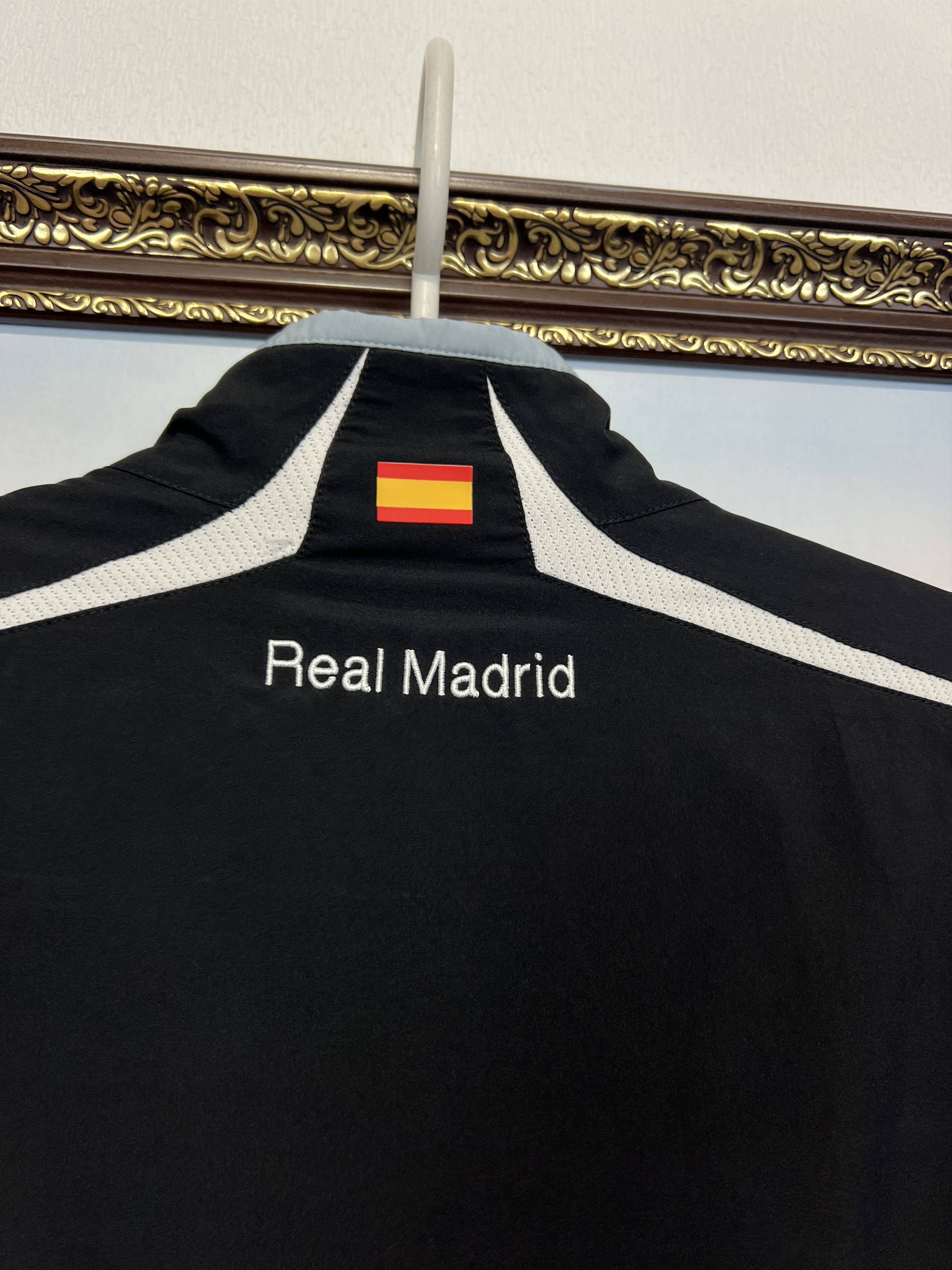 Adidas Vintage Real Madrid Football Train Jacket Soccer Track Top Size US M / EU 48-50 / 2 - 11 Thumbnail