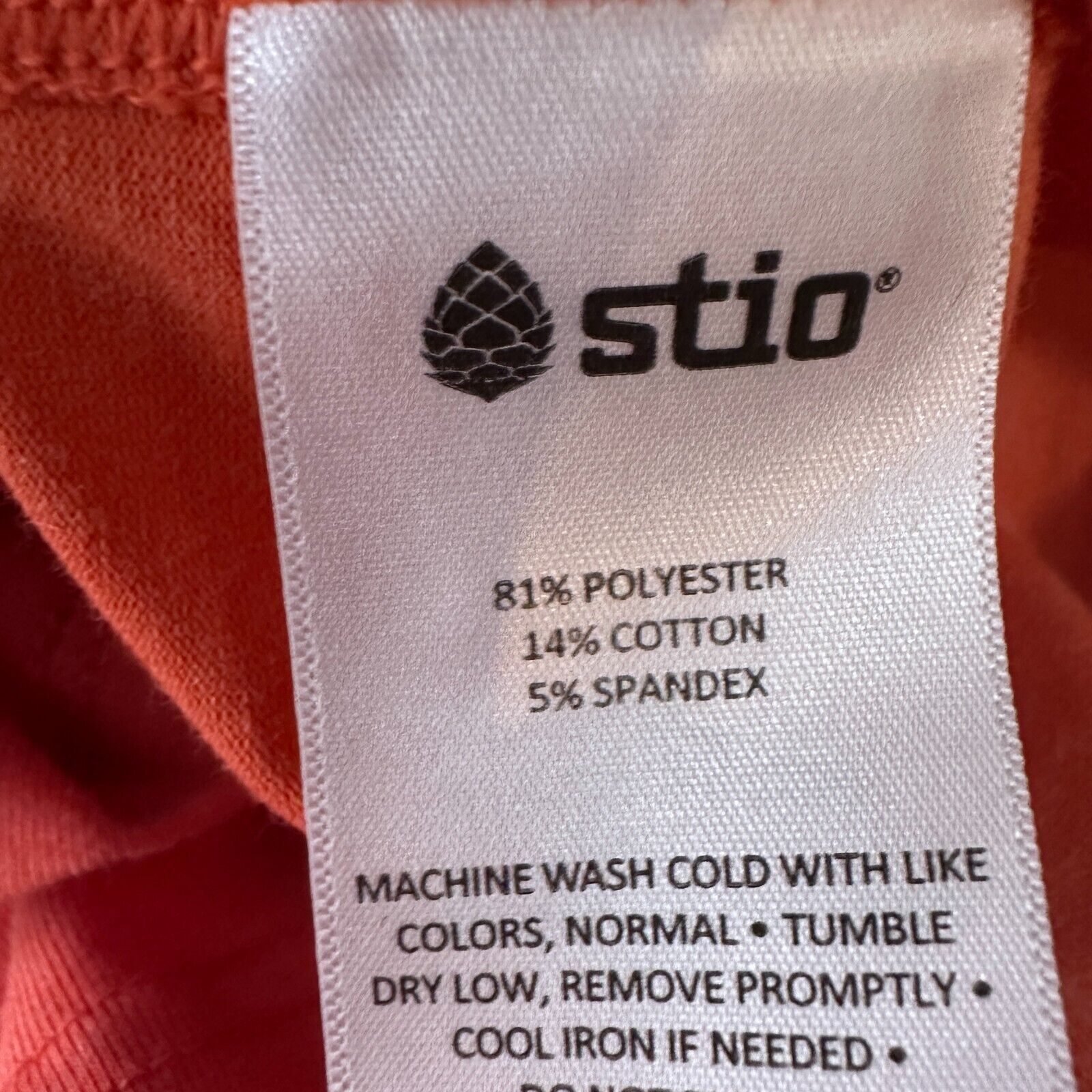 Stio Stio Top Men's XL Orange Stretch Performance 1/2 1/4 Size US XL / EU 56 / 4 - 6 Thumbnail