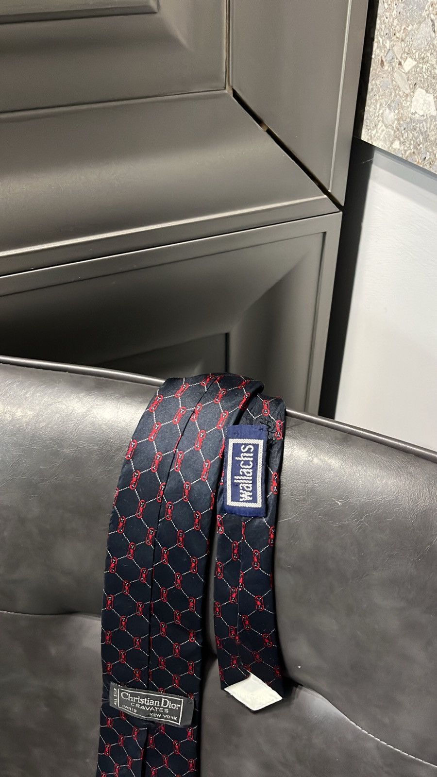 Christian Dior Monsieur × Vintage Vintage monogram Christian Dior tie Size ONE SIZE - 4 Thumbnail