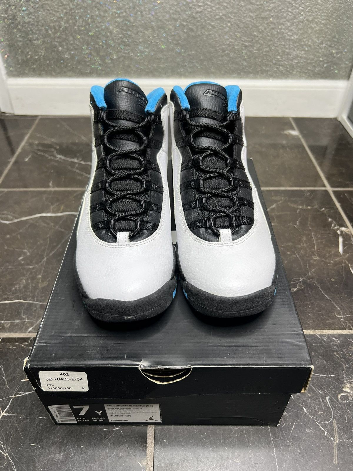Jordan Brand Jordan Powder Blue 10 (2014) GS 7Y Size US 7 / IT 37 - 1 Thumbnail