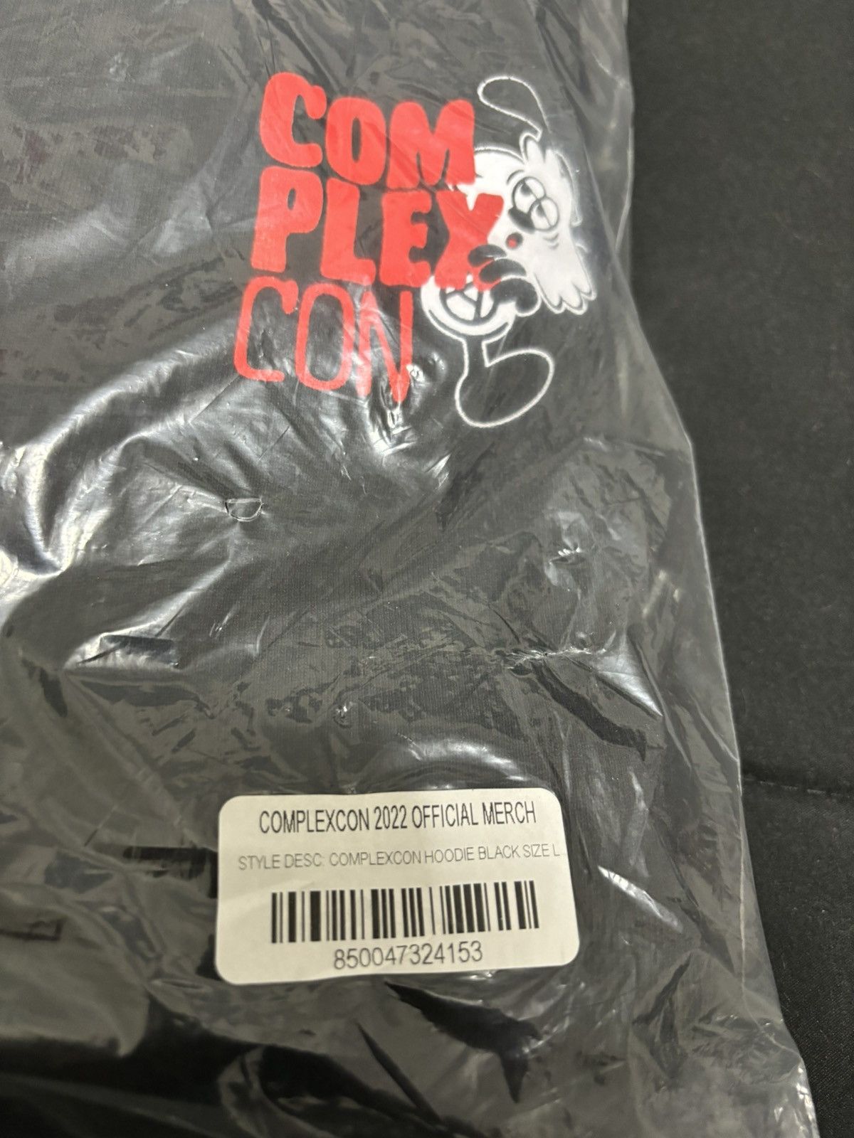 Complex × Verdy DS SEALED Complexcon black hoodie size L Size US L / EU 52-54 / 3 - 2 Thumbnail