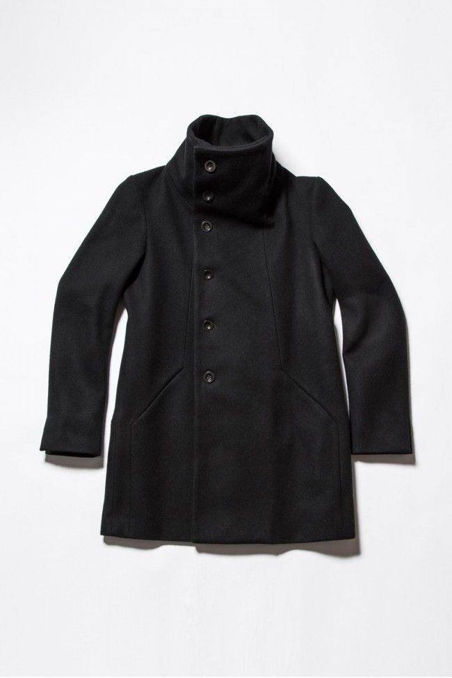The Viridi-anne 17AW Melton High Neck Coat - JP 2 Fits US M-S Size US M / EU 48-50 / 2 - 7 Thumbnail