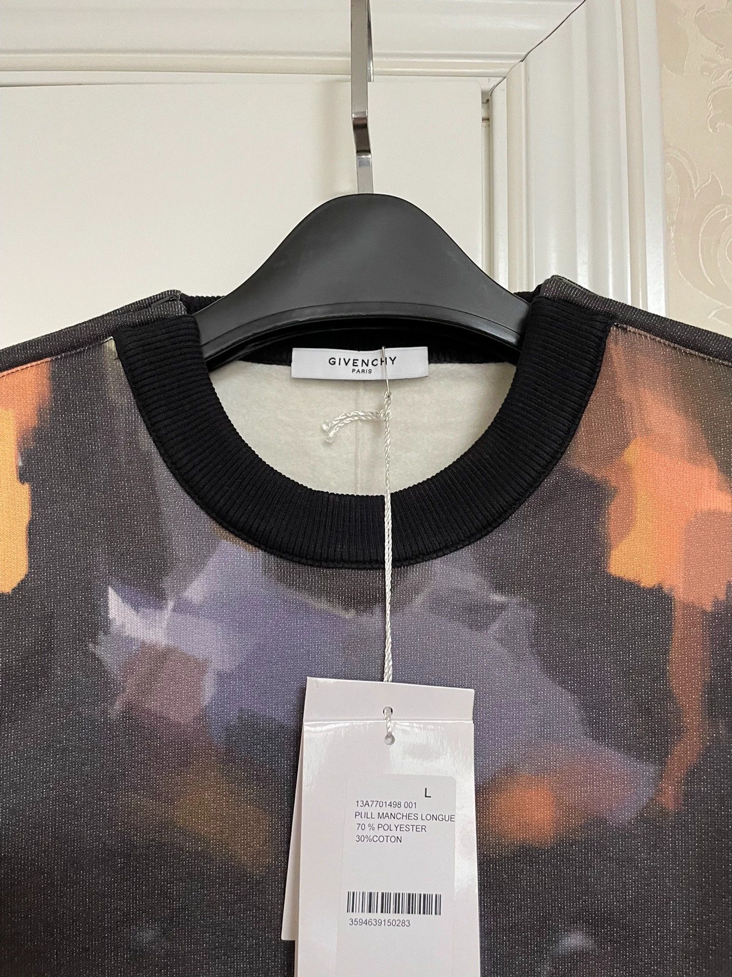 Givenchy Givenchy Rendered Dog Fleece Sweatshirt L New w/ Tags Rare Size US L / EU 52-54 / 3 - 5 Thumbnail