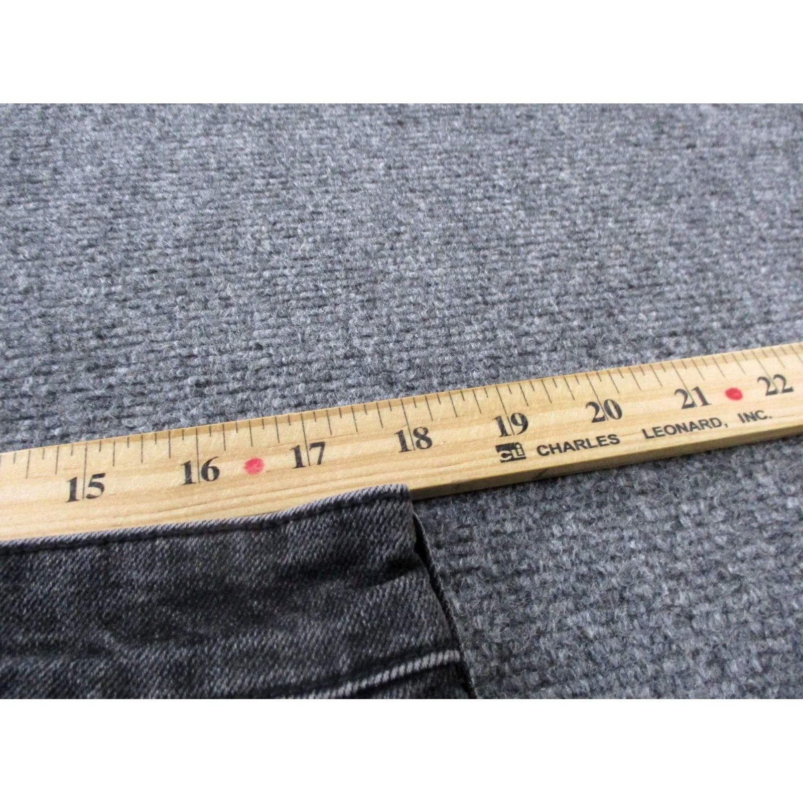 Allsaints Allsaints Jeans Mens Gray Denim Straight Casual Outdoors 34 X 30 Size US 36 / EU 52 - 6 Thumbnail