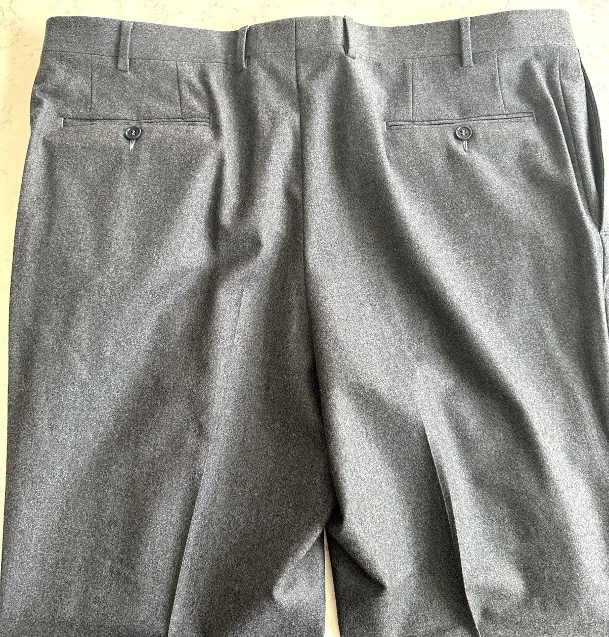 Canali Canali Blue Wool Dress Trousers – Size 38 (EU 56) Size 38R - 3 Thumbnail