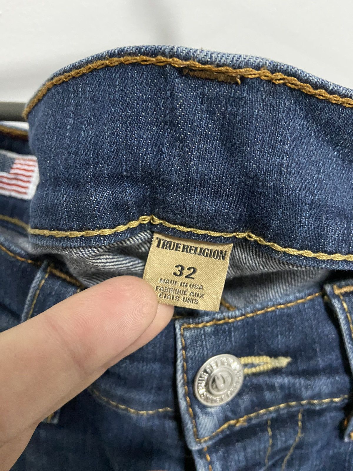 True Religion × Vintage True Religion rocco jeans Pants Selvedge Vintage Y2K Size US 32 / EU 48 - 8 Thumbnail