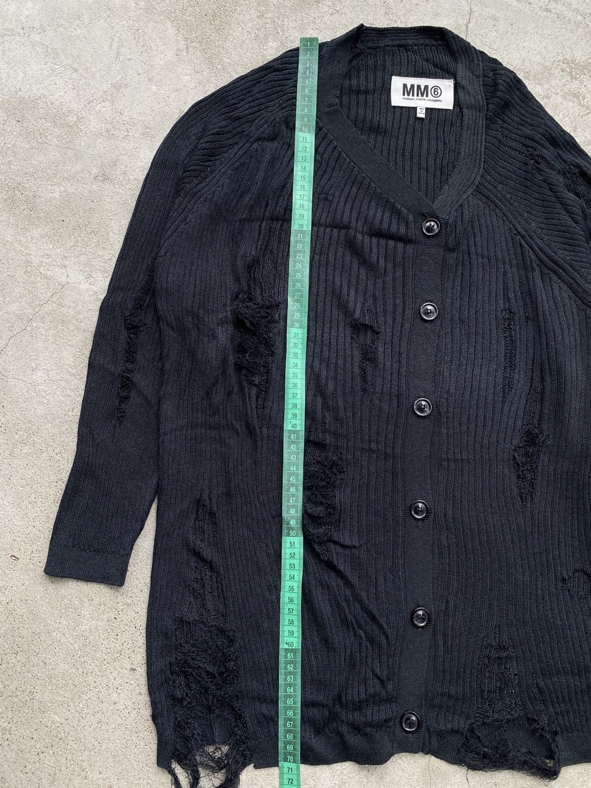 Maison Margiela MAISON MARTIN MARGIELA MM6 DISTRESSED CARDIGAN Size S / US 4 / IT 40 - 11 Thumbnail