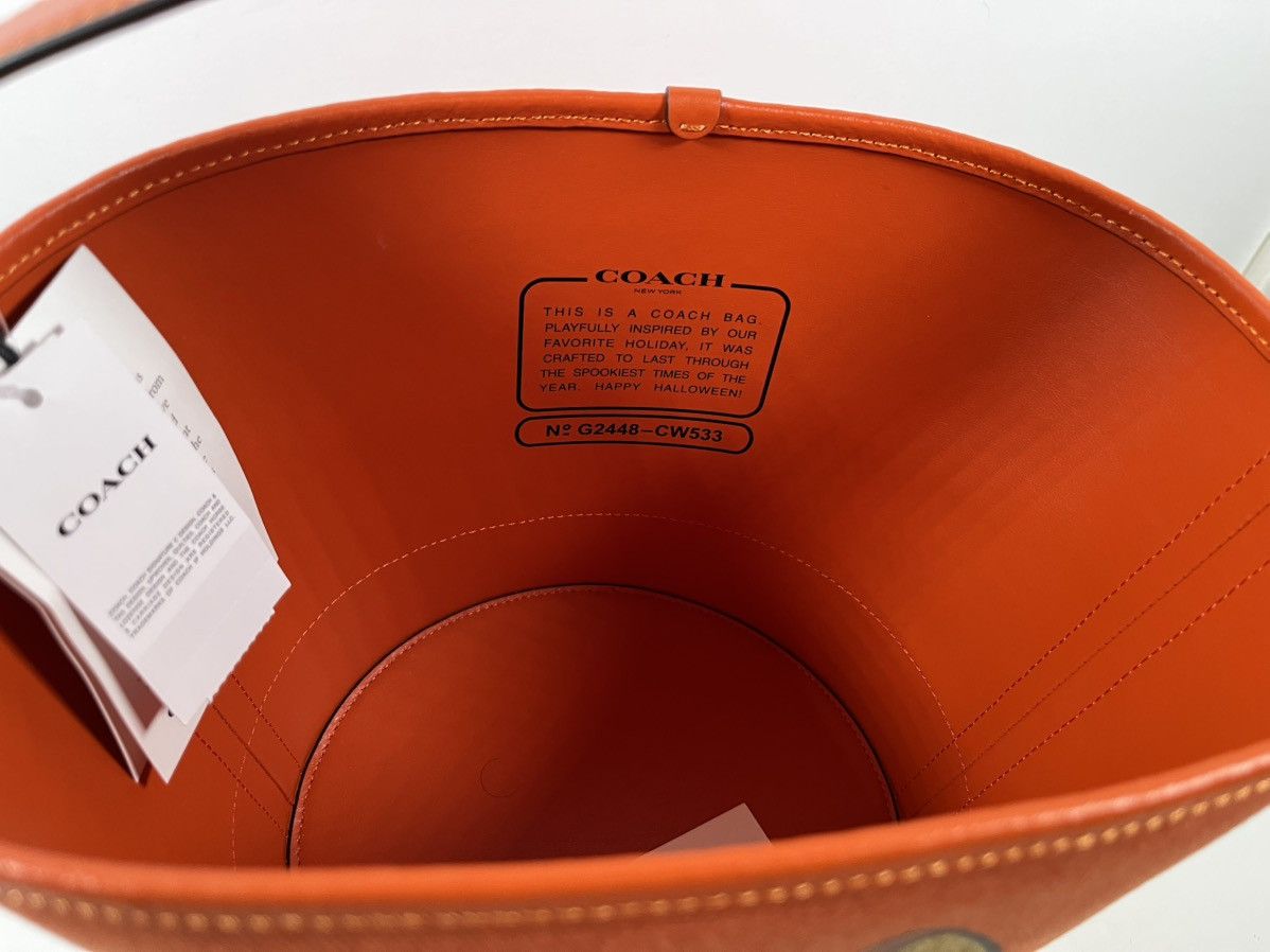 Coach NWT Coach Trick Or Treat Bucket With Halloween Pumpkin Size ONE SIZE - 2 Thumbnail