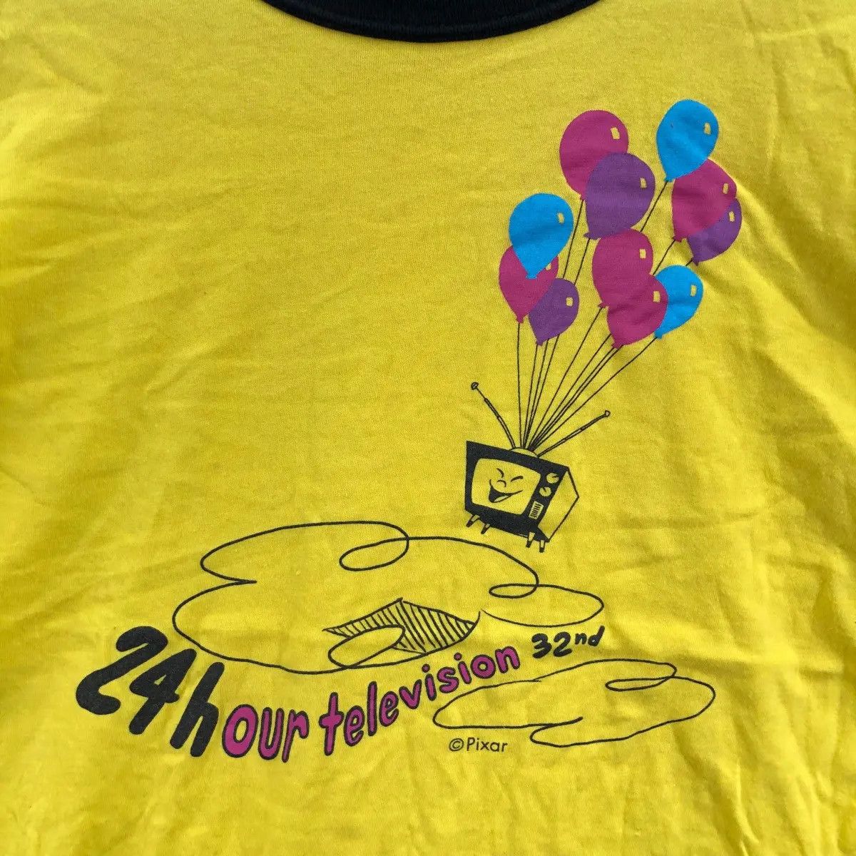 Other Vtg 24 HOUR TELEVISION x PIXAR 32th Anniversary Tee Size M / US 6-8 / IT 42-44 - 3 Thumbnail