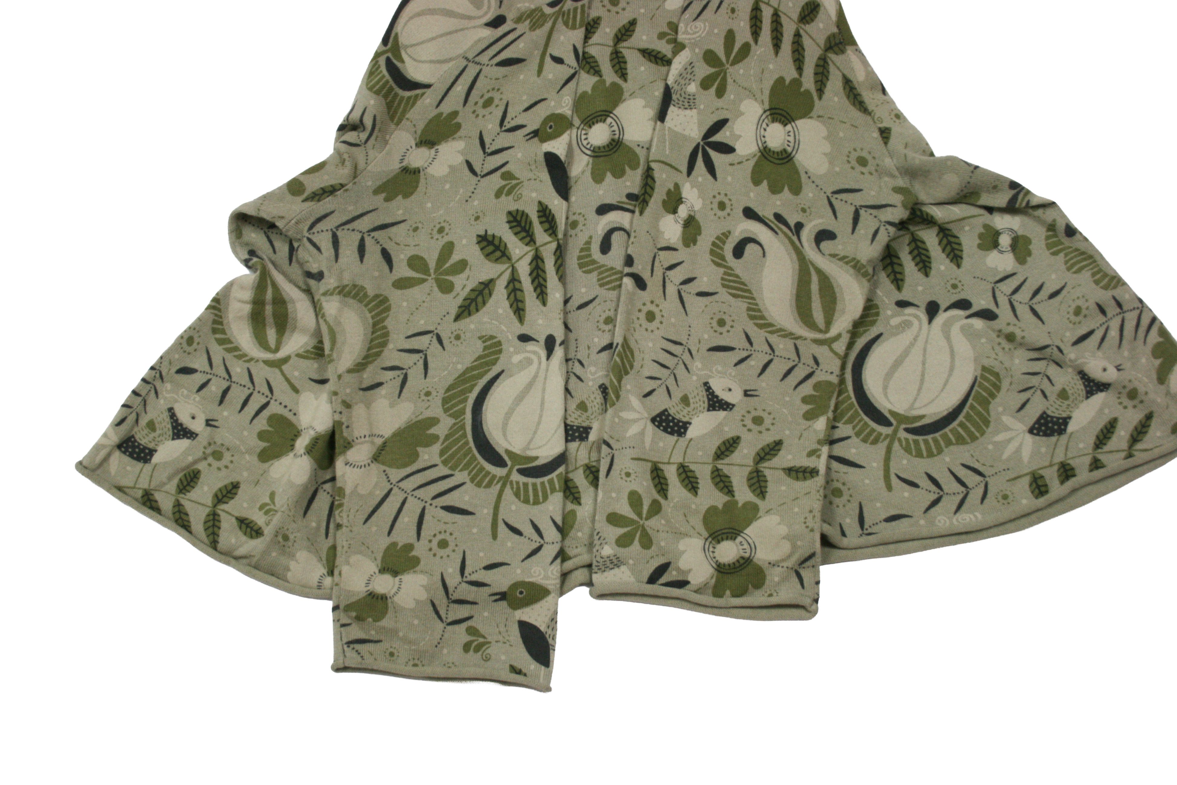 Gudrun Sjoden Floral Pattern Cardigan Size XL / US 12-14 / IT 48-50 - 5 Thumbnail