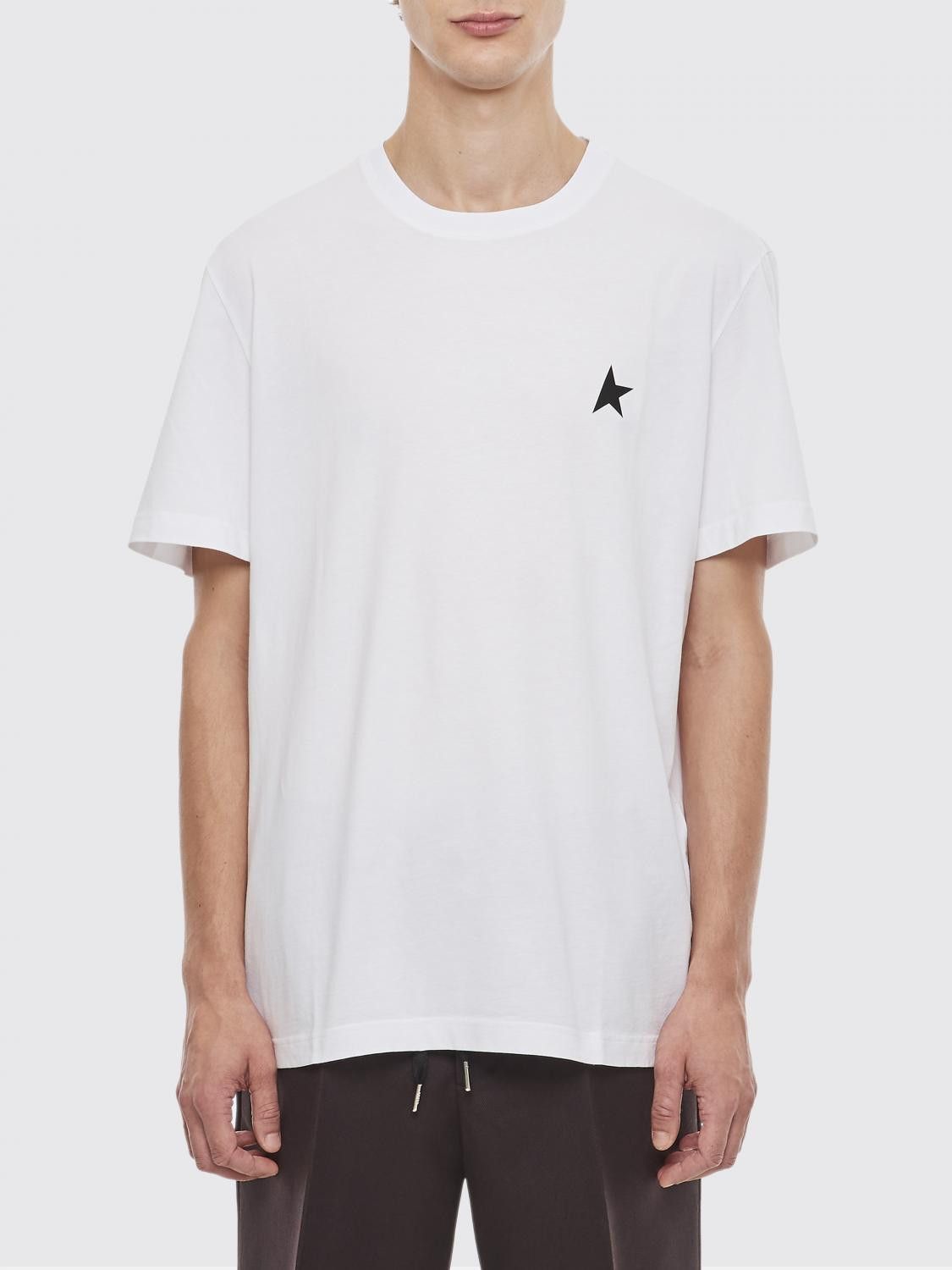 Golden Goose Golden Goose T-Shirt Men White Size US XXS / EU 40 - 1 Thumbnail