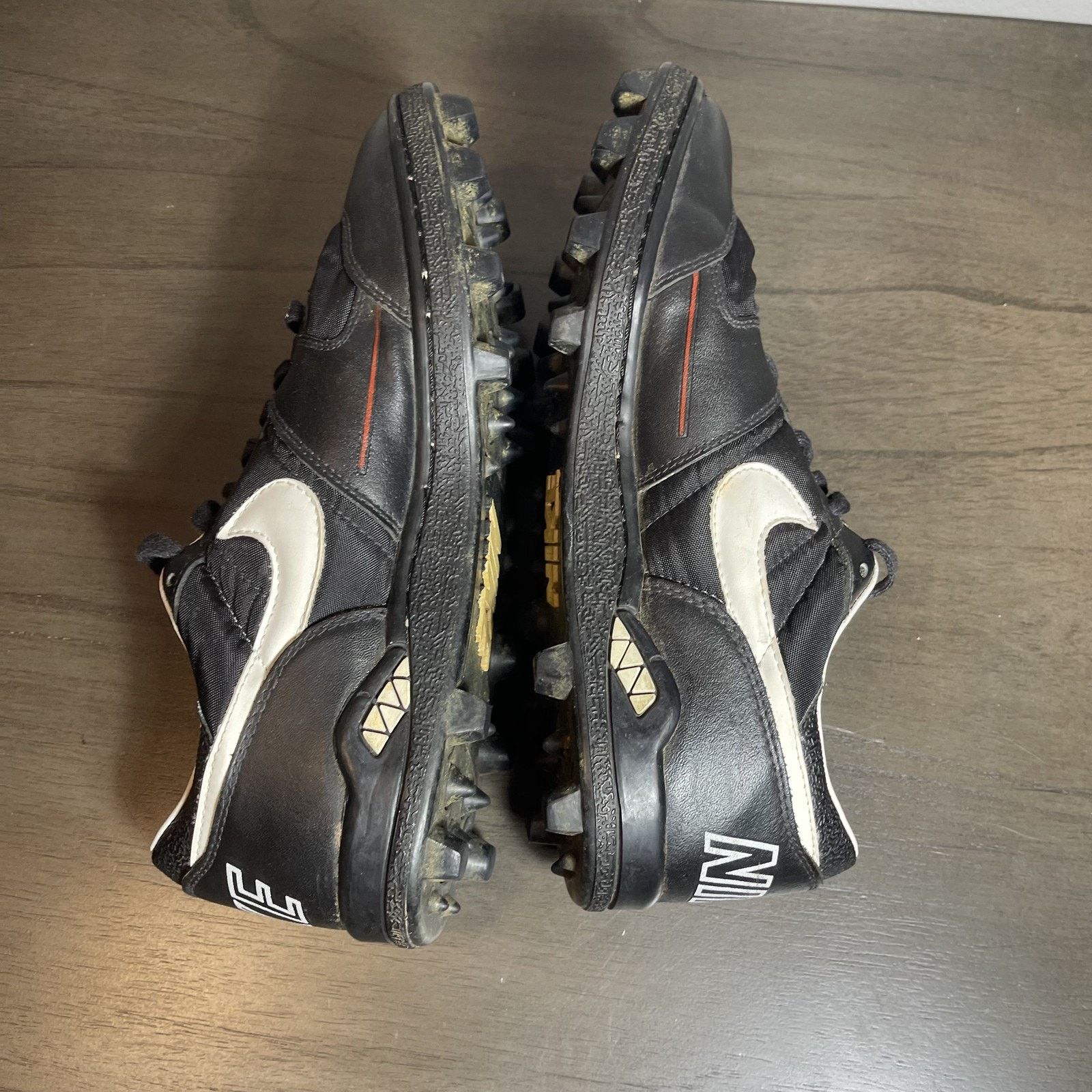 Nike Vtg Nike Shark Soccer Shoes Mens Size 12 90s Football Cleats Size US 12 / EU 45 - 12 Thumbnail