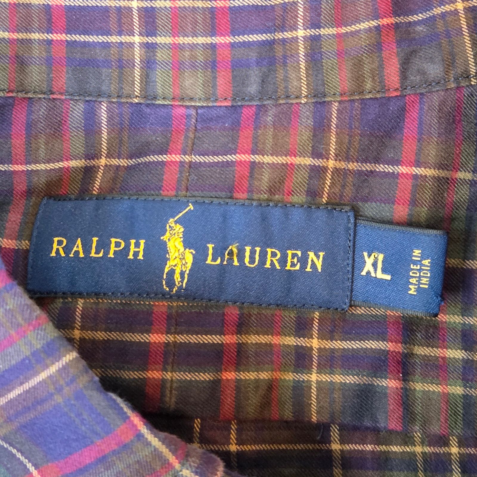 Polo Ralph Lauren Ralph Lauren Polo XL Cotton Plaid Button Down Shirt Size US XL / EU 56 / 4 - 3 Thumbnail