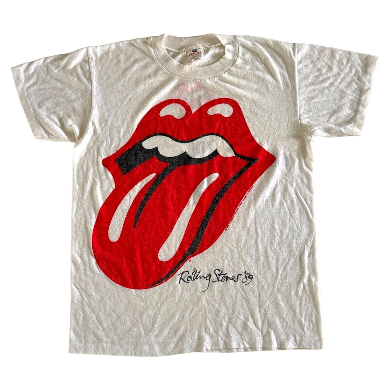Vintage Rare Rolling Stones vintage tee Size US L / EU 52-54 / 3 - 1 Thumbnail