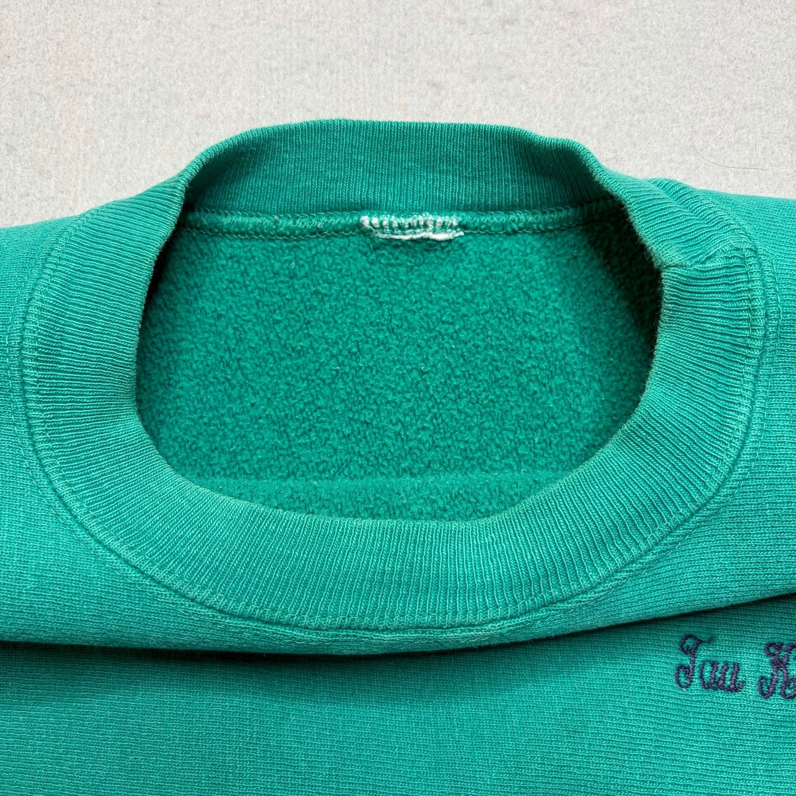 Champion Vintage Champion Reverse Weave Crewneck Sweatshirt L Green Size US L / EU 52-54 / 3 - 3 Thumbnail