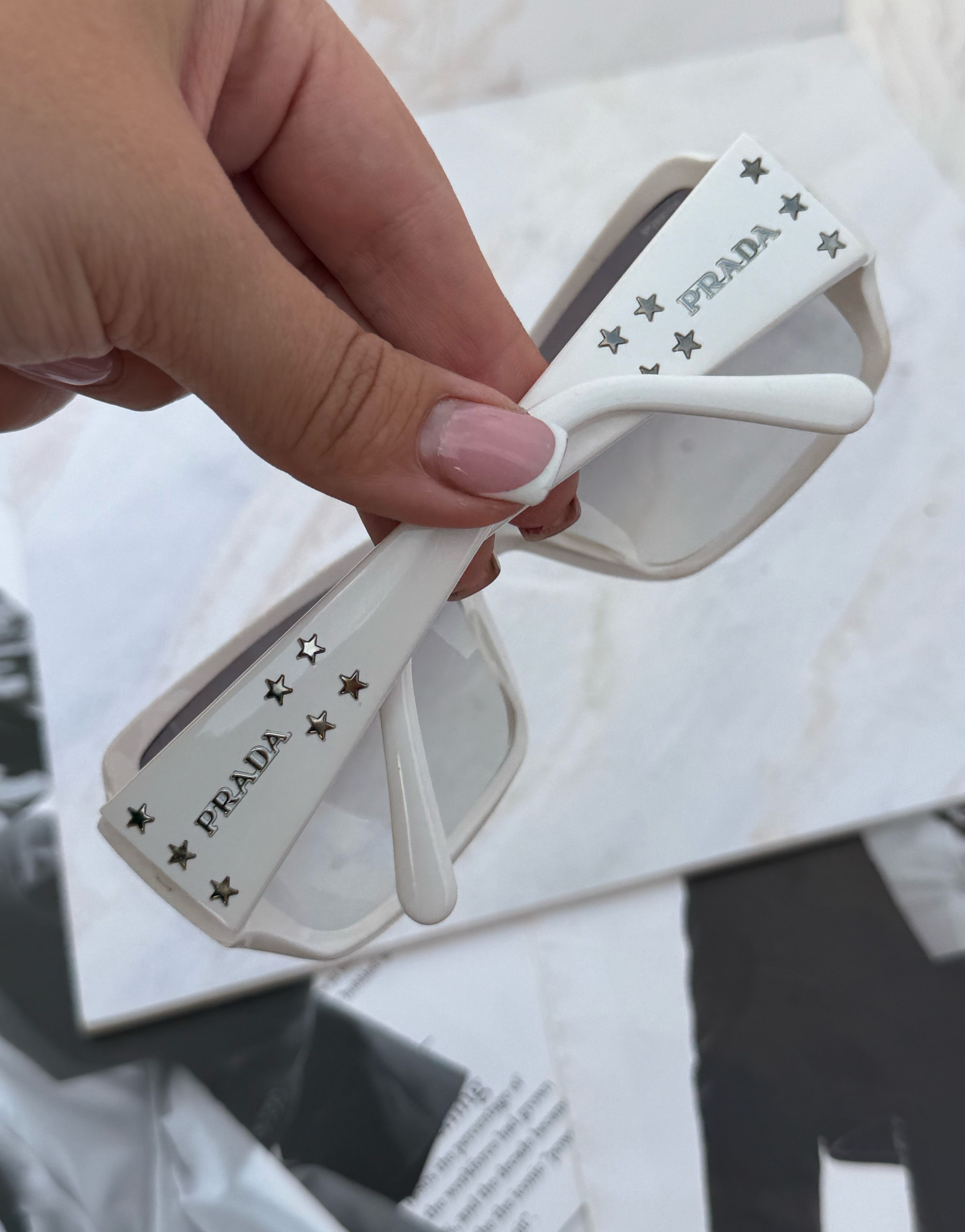 Prada Prada sunglasses SPR19G Vintage Sunglasses Stars Size ONE SIZE - 17 Thumbnail