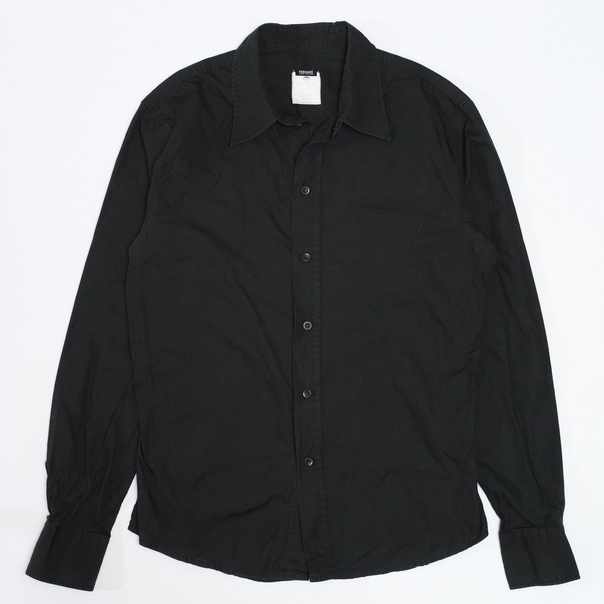 Versace Jeans Couture Versace Jeans Couture Vintage Shirt Dragon Print Black Rare Size US XL / EU 56 / 4 - 2 Thumbnail
