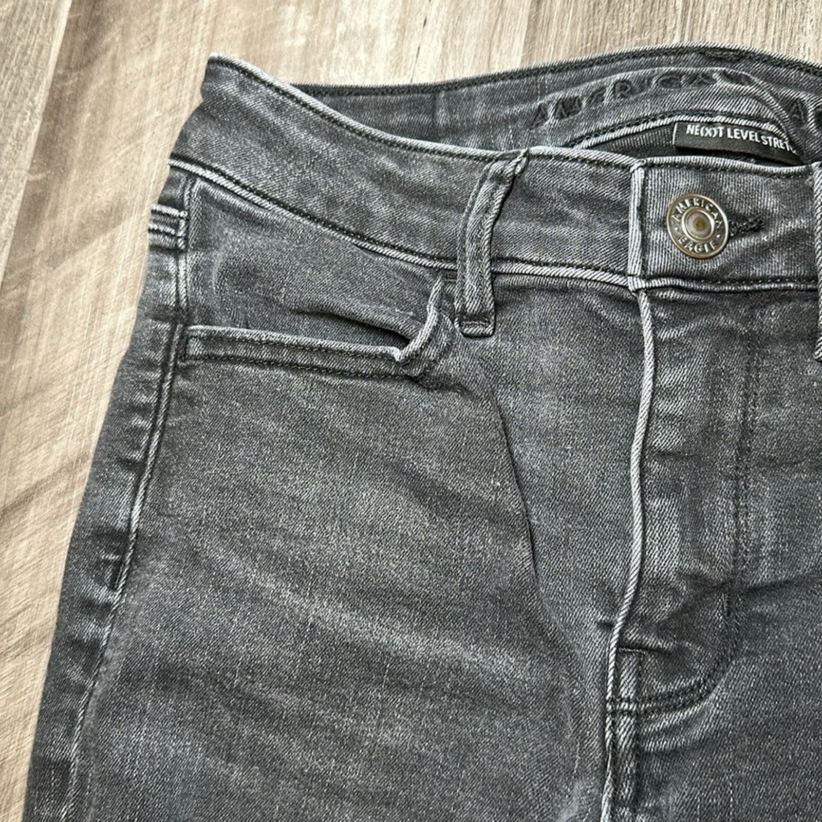 American Eagle Outfitters American Eagle Next Level Stretch Jeggings - 2R Size 26" / US 2 / IT 38 - 6 Thumbnail