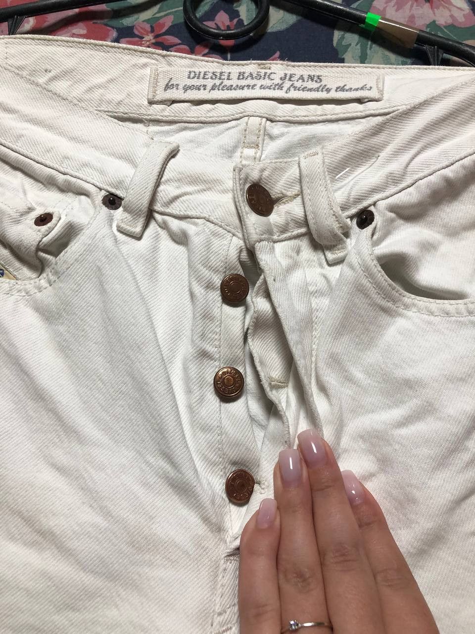 Diesel Vintage Diesel Loose Light Wash Faded Jean Shorts Size US 29 - 22 Thumbnail