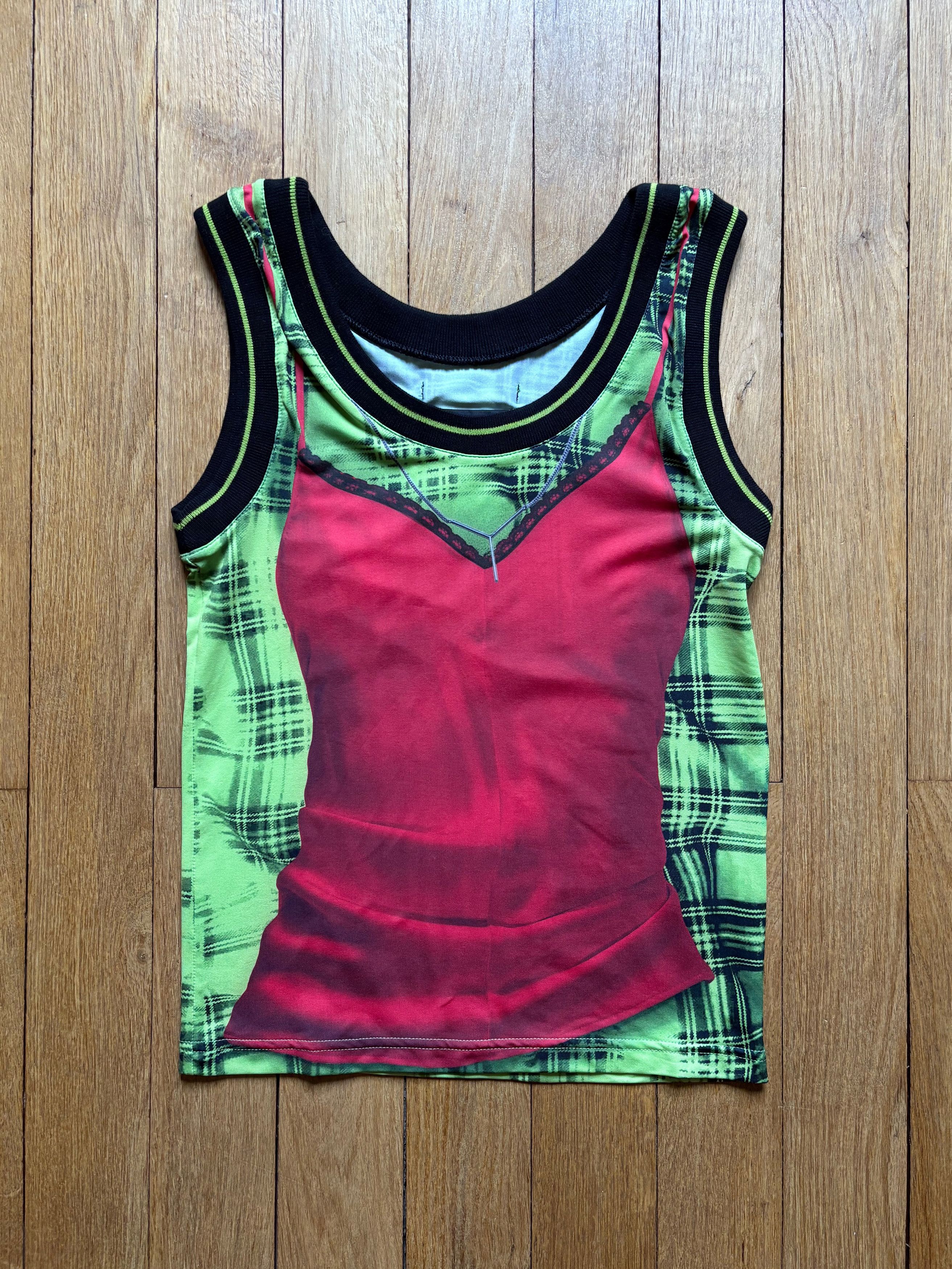 Jean Paul Gaultier × Y/Project Jean Paul Gaultier x Y/Project Trompe L'oeil sleeveless top Size XS / US 0-2 / IT 36-38 - 5 Thumbnail