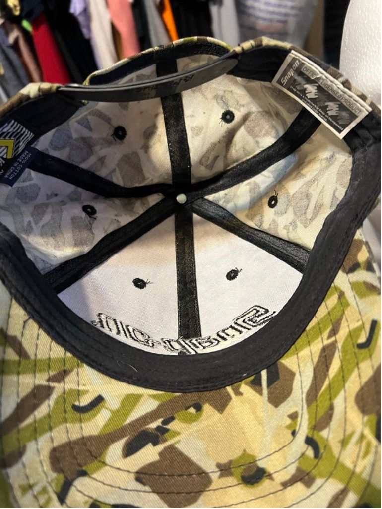 Vintage Vintage Snap-on Camo Adjustable Baseball Cap One Size Size ONE SIZE - 5 Thumbnail