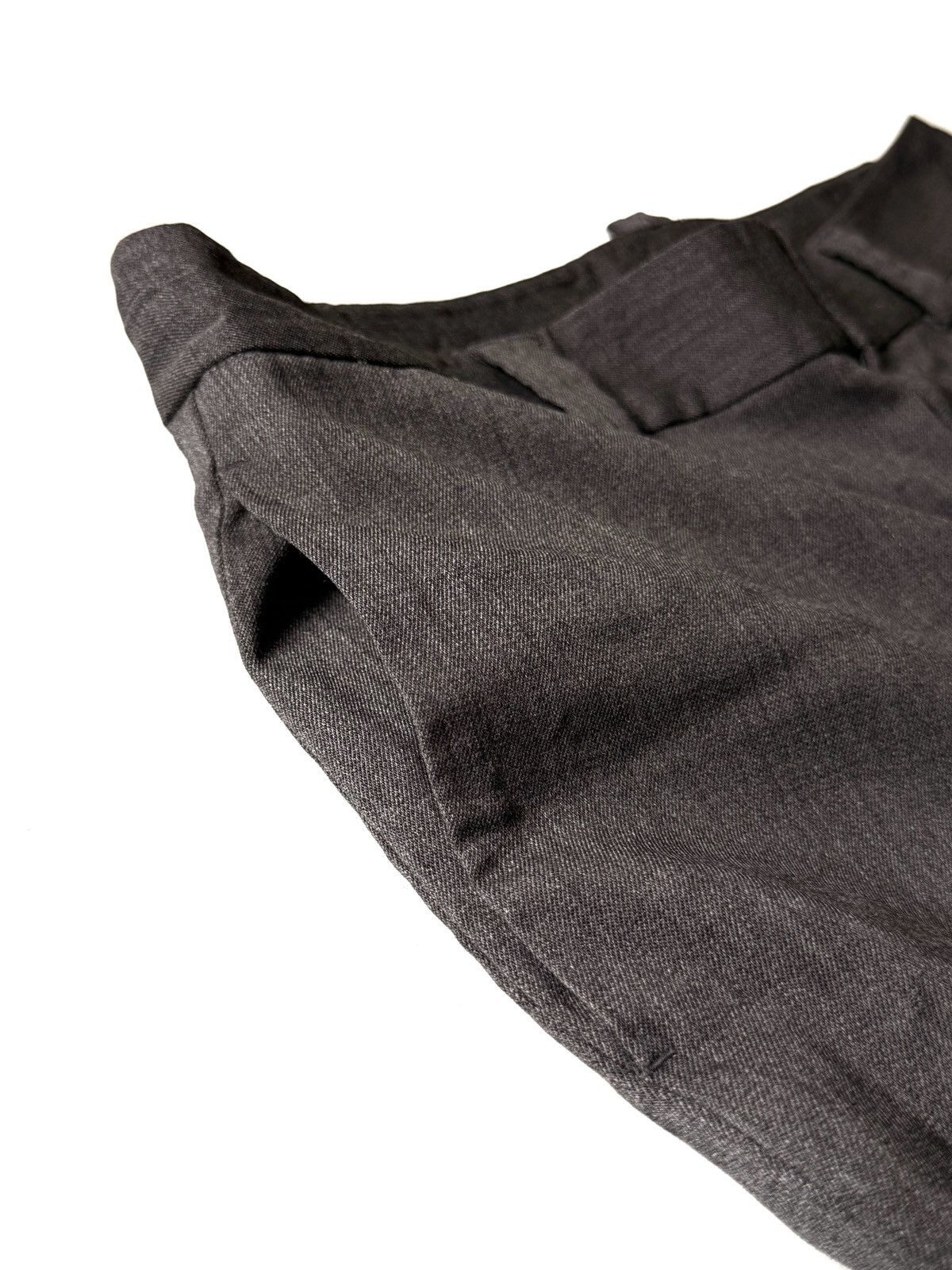 Dsquared2 Dsquared2 Wide Leg Cropped Wool Trousers Gray Men’s Size 42 Size US 32 / EU 48 - 5 Thumbnail