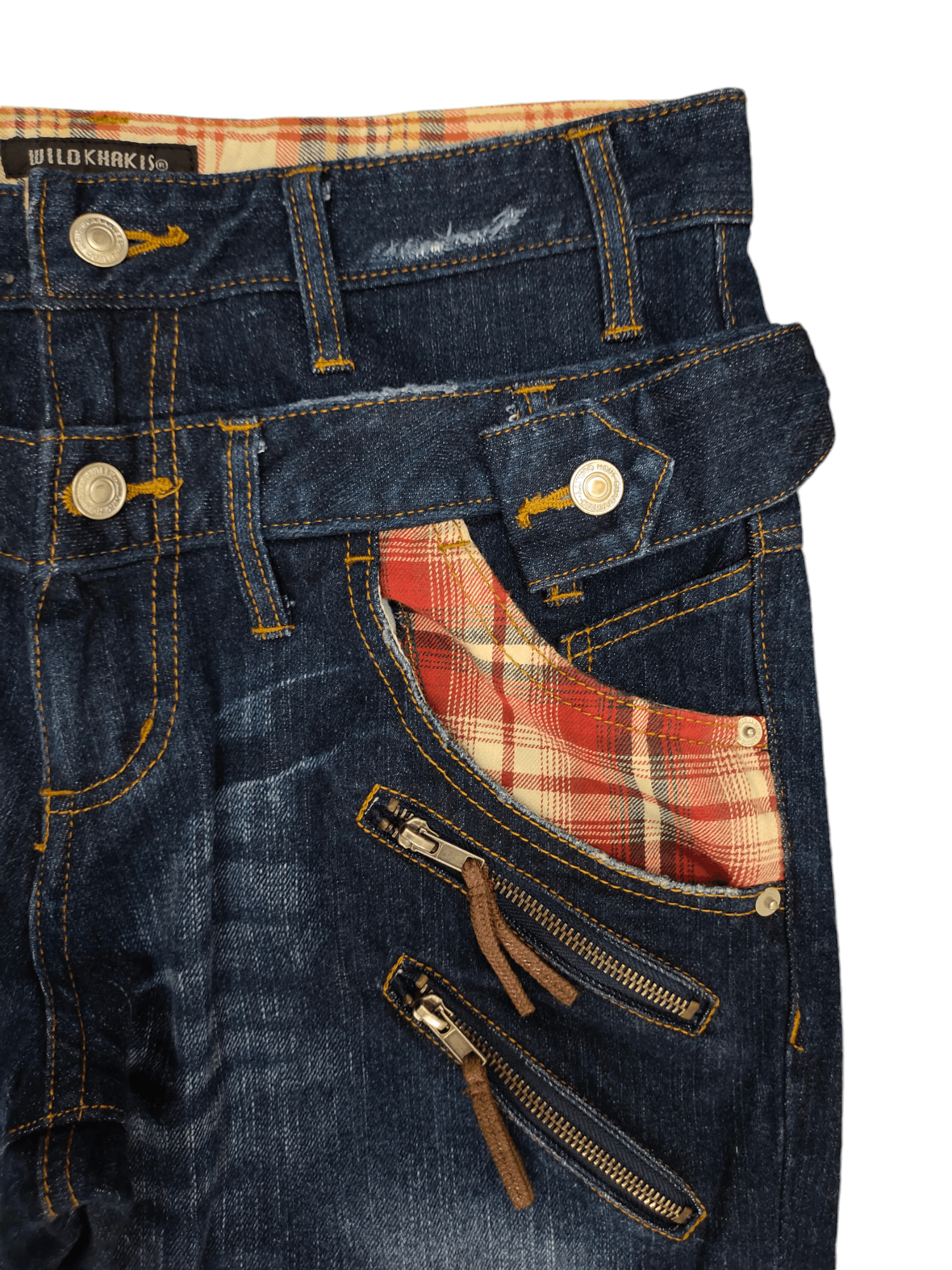 Engineered Garments Wild Khakis Zipper Double Waist Jeans Ppfm Undercover Style Size US 32 / EU 48 - 3 Thumbnail
