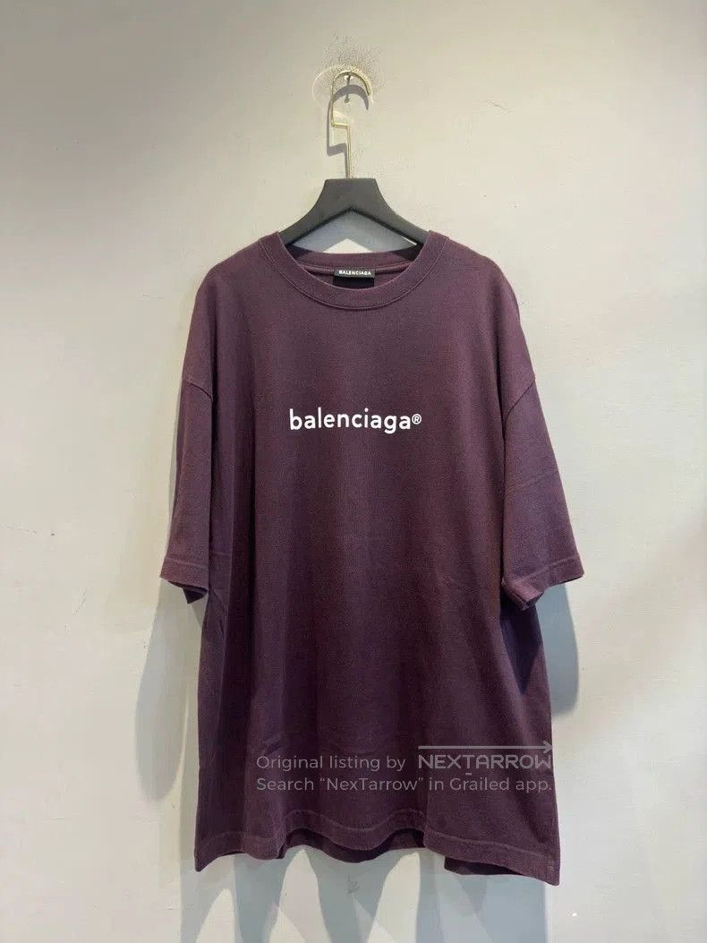 Balenciaga Balenciaga Logo Print Short Sleeve. Size US L / EU 52-54 / 3 - 1 Thumbnail