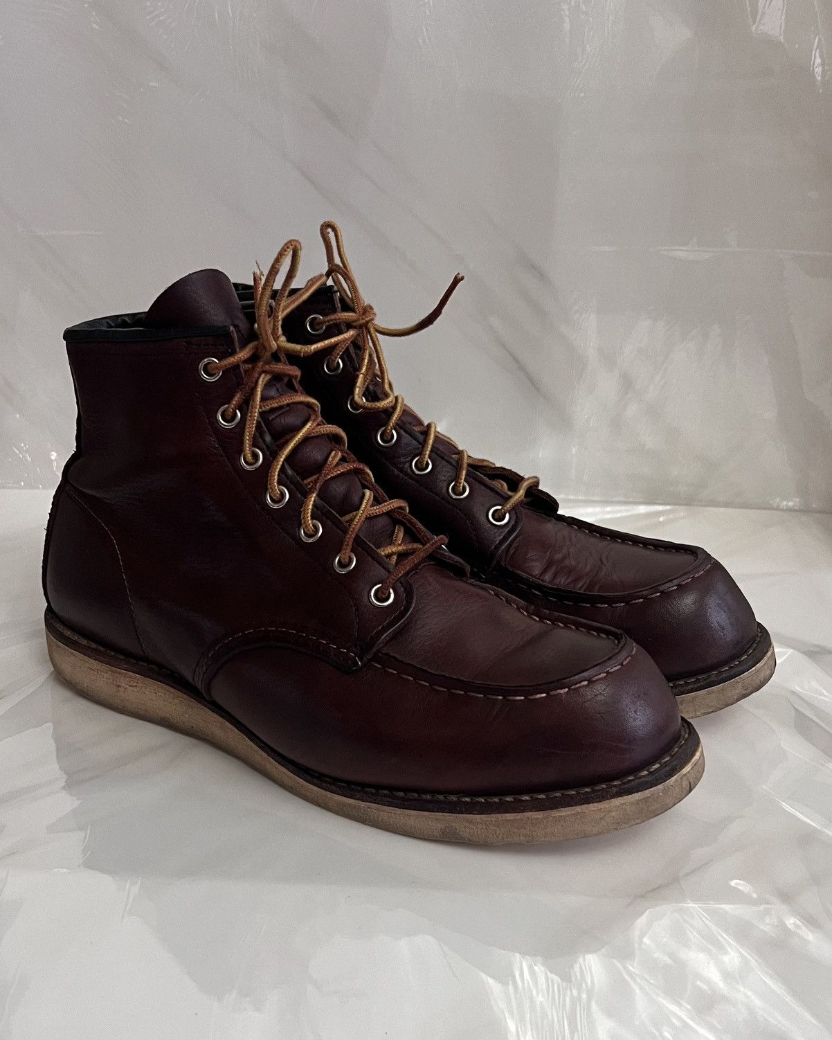 Red Wing Red wing #8138 classic moc toe brown leather boot size 11 D Size US 11 / EU 44 - 1 Thumbnail
