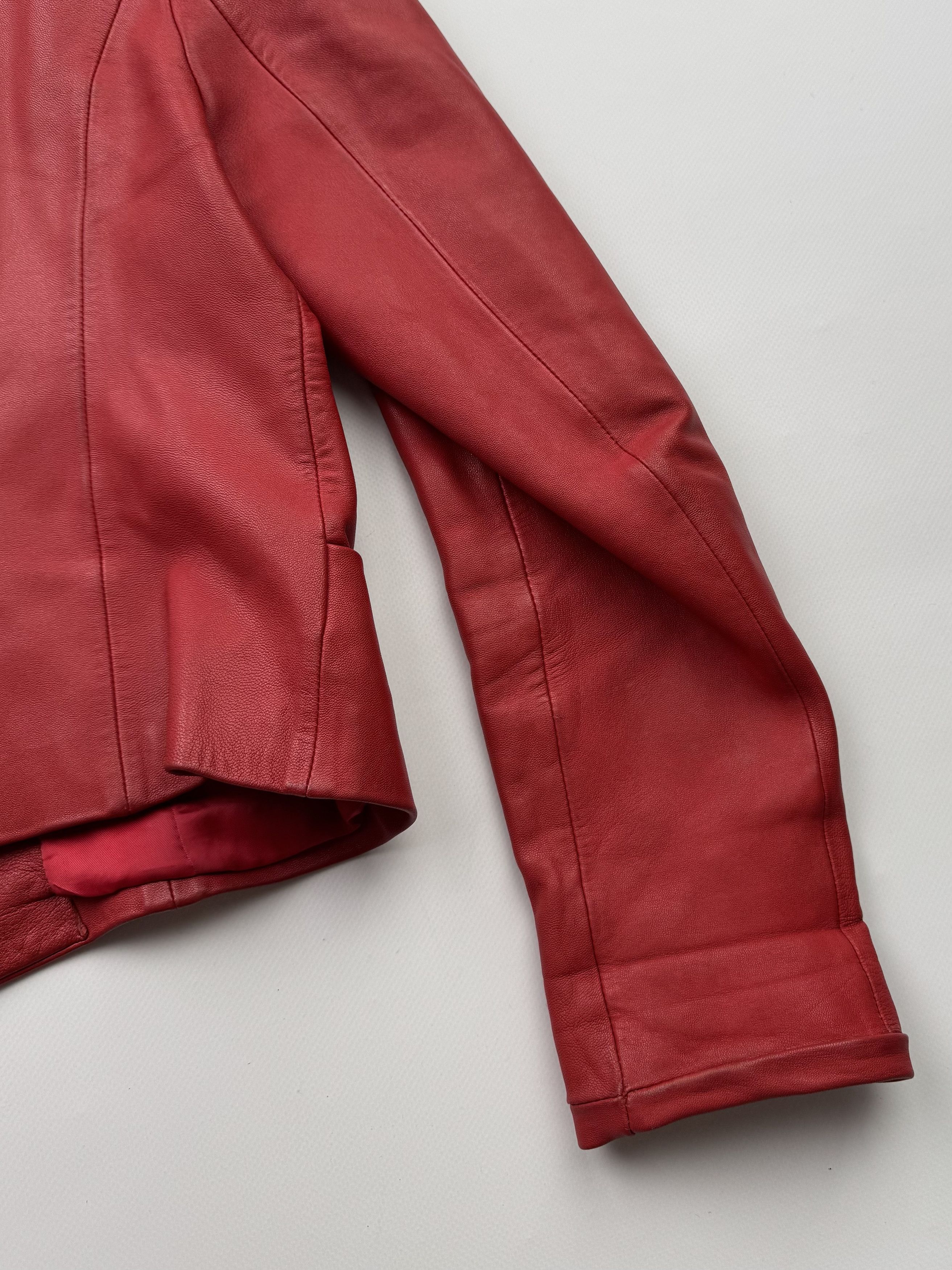 Hysteric Glamour Vintage Cropped Leather Jacket B761(V76)E2 Size S / US 4 / IT 40 - 15 Thumbnail