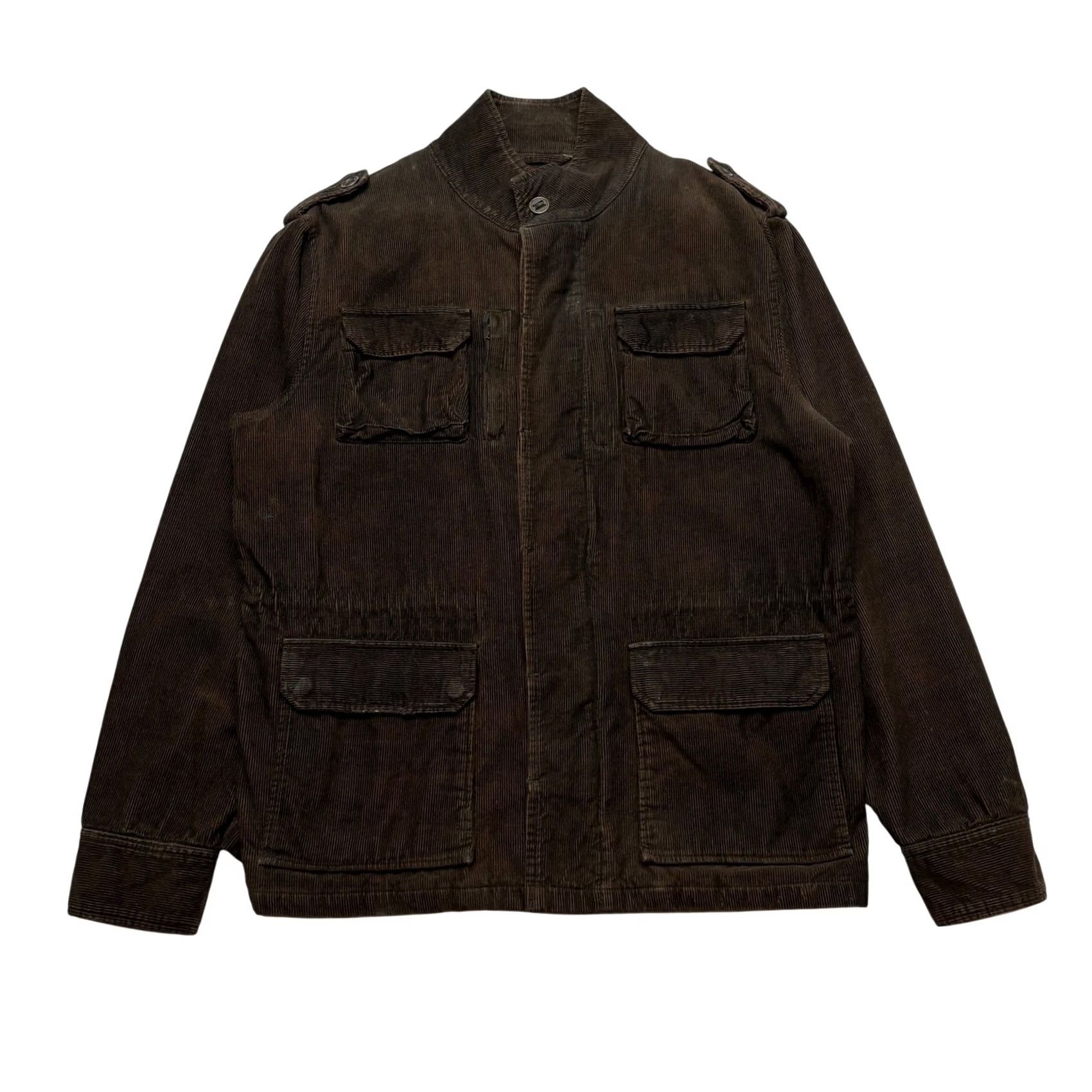 Alpha Industries VINTAGE Alpha Industries M65 Corduroy Jacket Mens XL Military Brown Jacket Size US XL / EU 56 / 4 - 2 Thumbnail