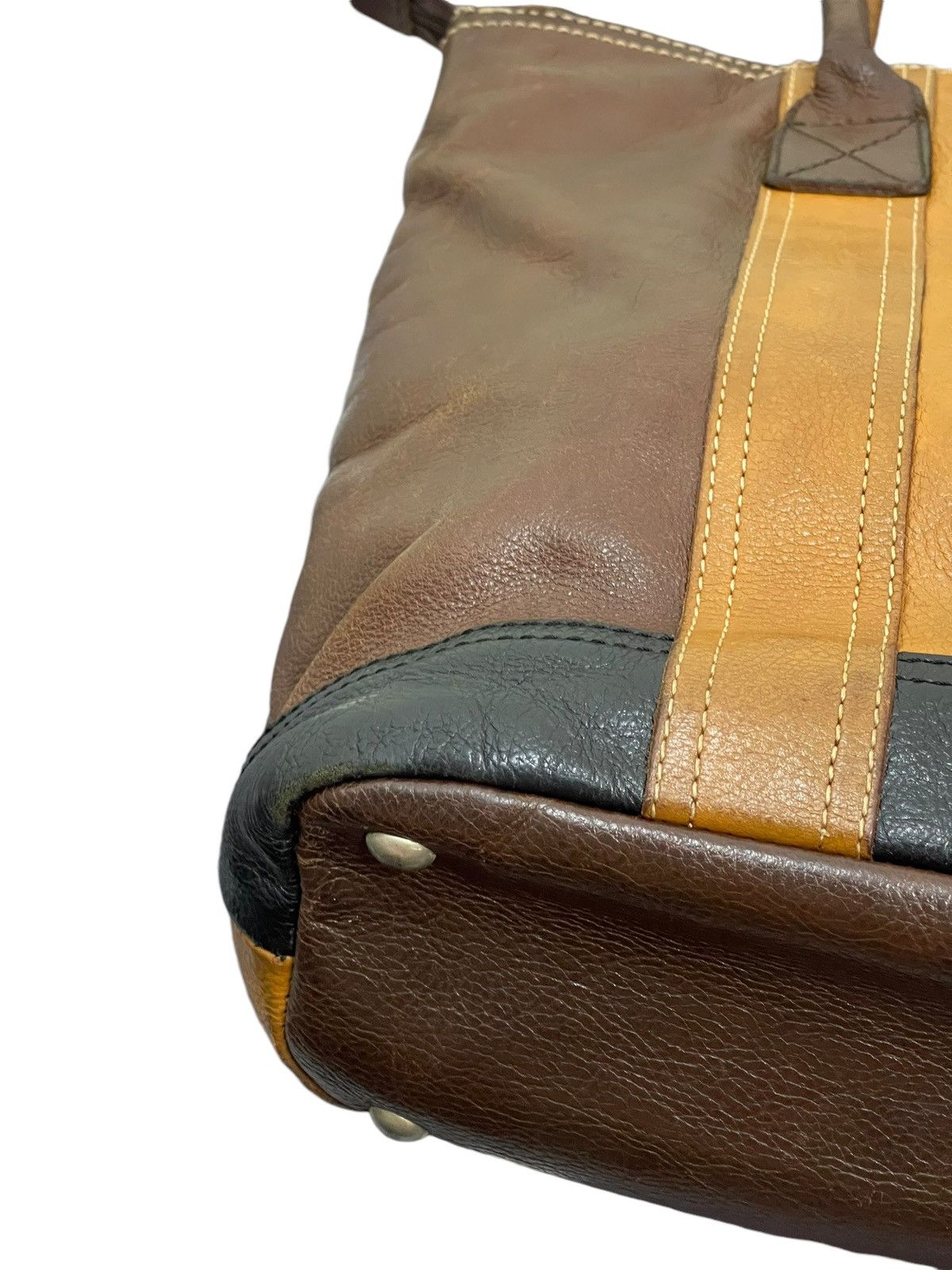 Genuine Leather Full Leather Doubles Japan Tote Shoulder Bag 4🟩 Size ONE SIZE - 15 Thumbnail