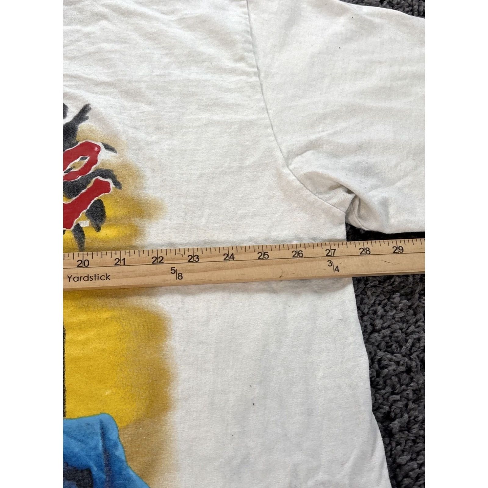 Vintage VINTAGE Scarface T-Shirt Men 3XL Red Short Sleeve 90s Graphic White Cotton 3xL Men’s Boys? Size US XXL / EU 58 / 5 - 3 Thumbnail