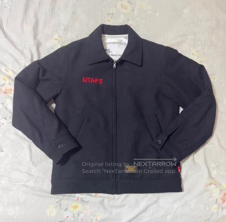 Wtaps Wtaps Dragon Embroidered Wool Puffer Down Jacket Size US S / EU 44-46 / 1 - 1 Thumbnail