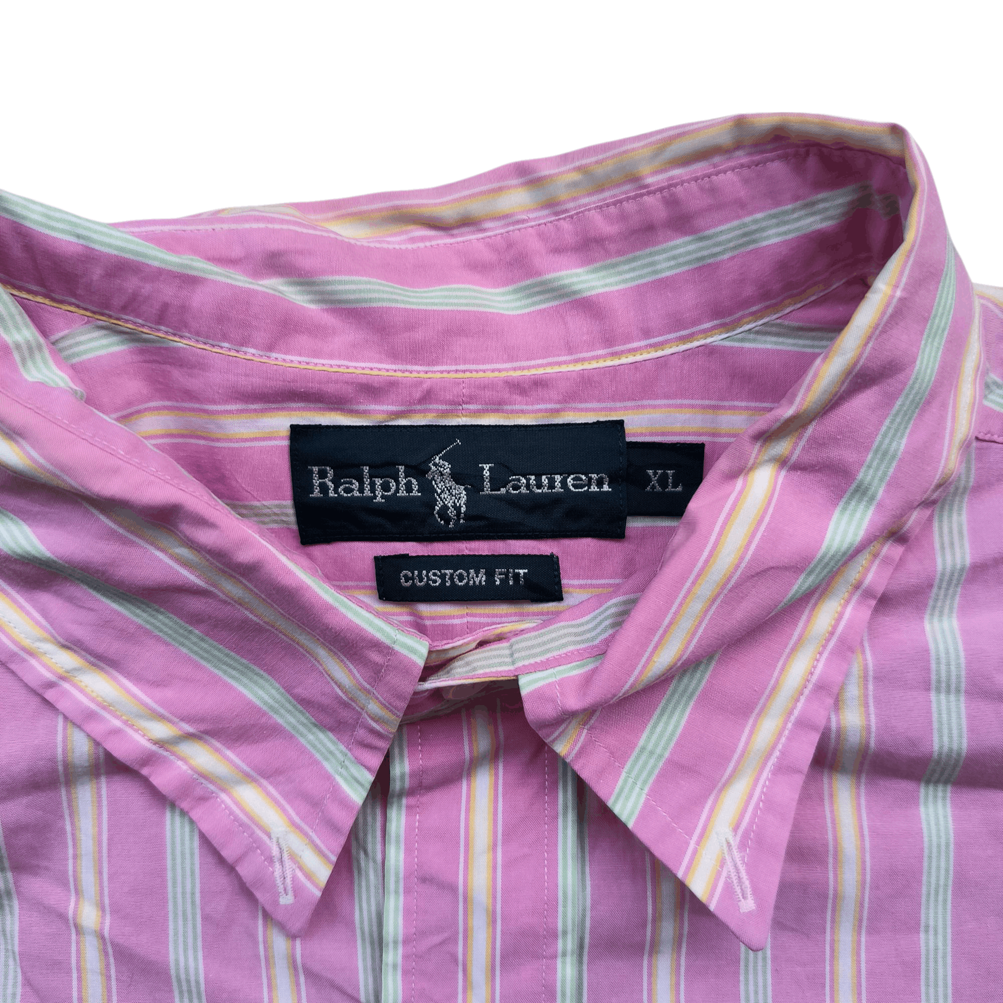 Polo Ralph Lauren Vintage 1990s Polo Ralph Lauren Striped Size US XL / EU 56 / 4 - 3 Thumbnail