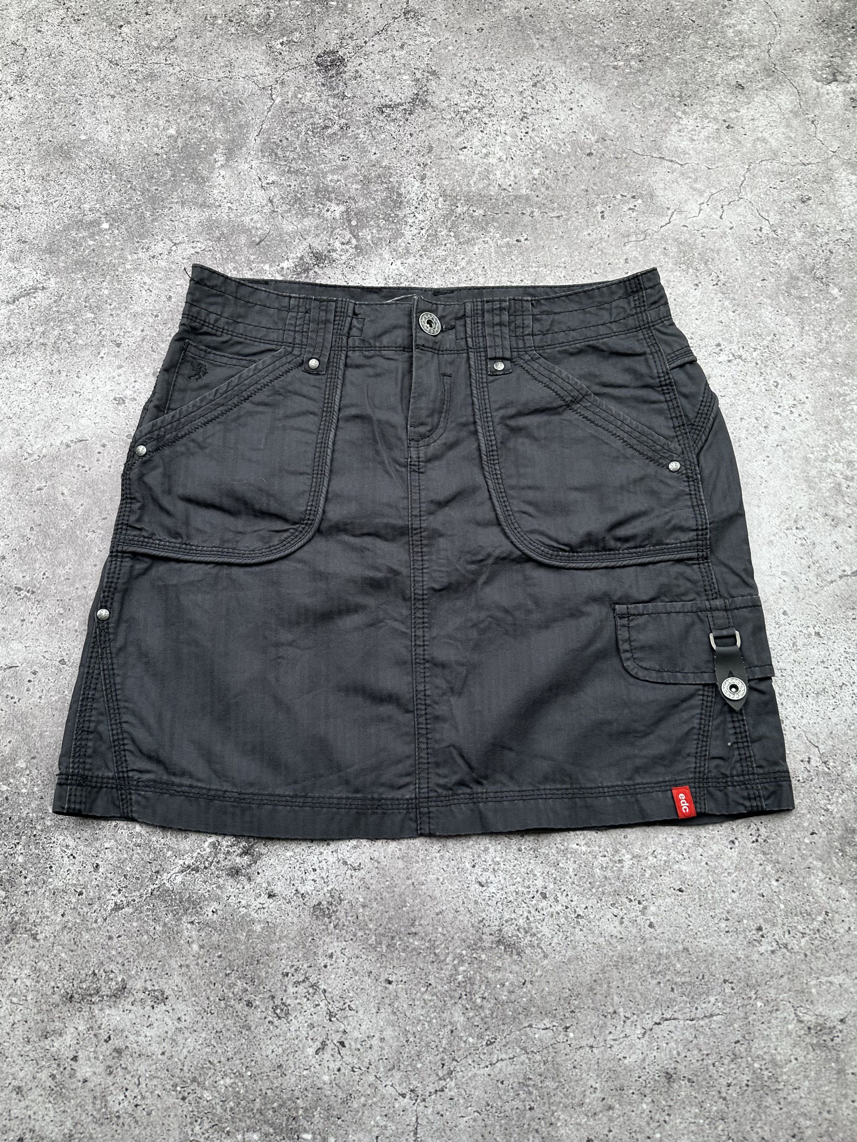 Japanese Brand Vintage Cargo Mini Skirt C174(V639)(E8) Size 27" / US 4 / IT 40 - 1 Thumbnail