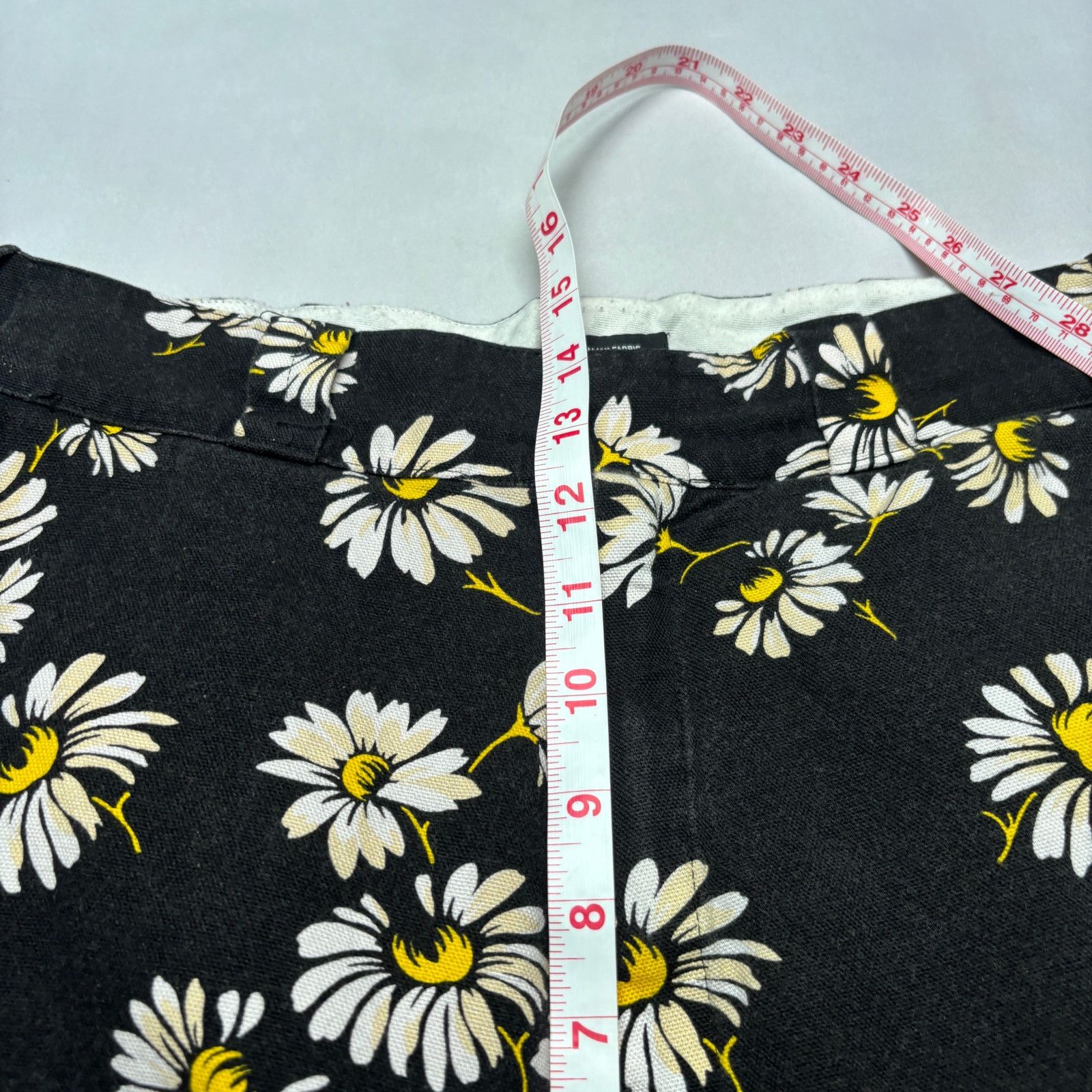 R13 R13 Daisy On Black Workwear Drop Pants Women's 26 Size 26" / US 2 / IT 38 - 6 Thumbnail